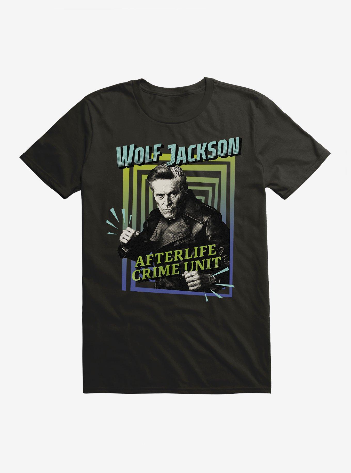 Beetlejuice Beetlejuice Wolf Jackson Afterlife Crime Unit T-Shirt, , hi-res