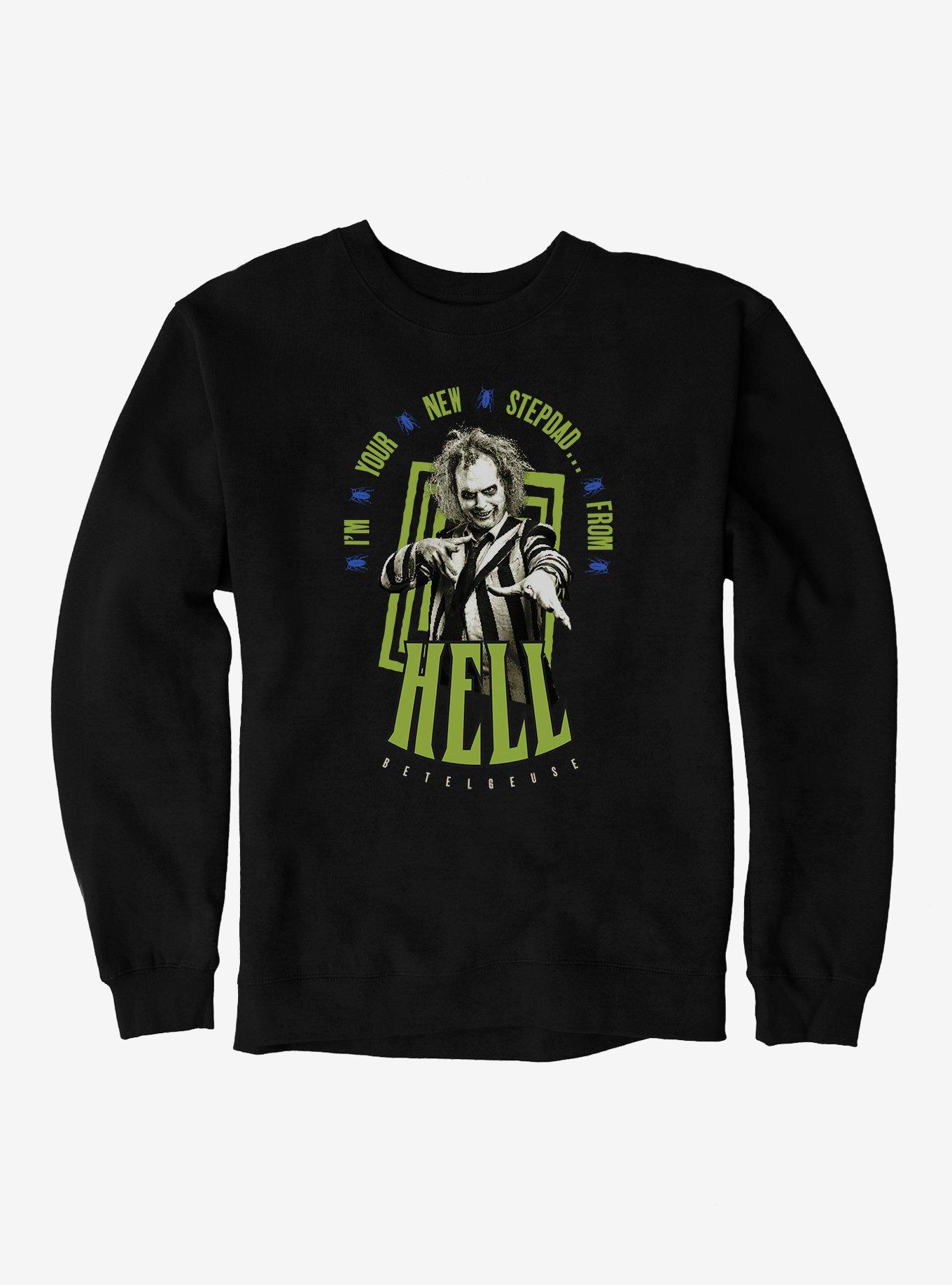 Beetlejuice Beetlejuice Stepdad From Hell Sweatshirt, , hi-res