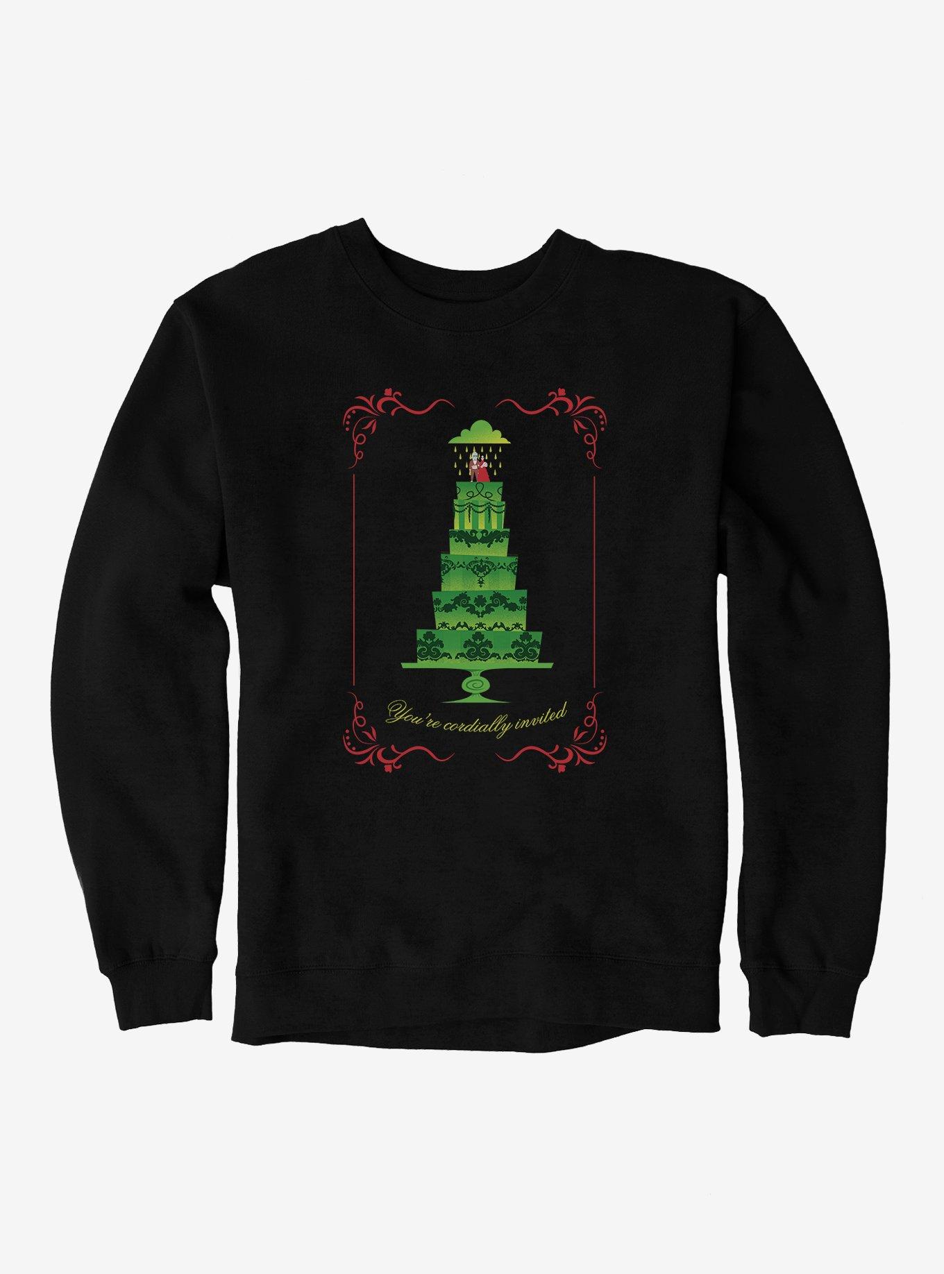 Beetlejuice Beetlejuice Ghastly Wedding Invitation Sweatshirt