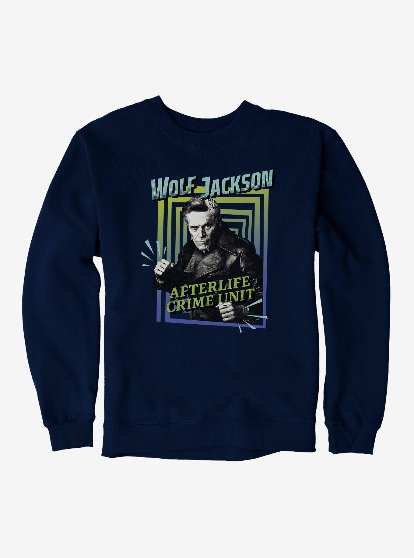 Beetlejuice Beetlejuice Wolf Jackson Afterlife Crime Unit Sweatshirt, , hi-res