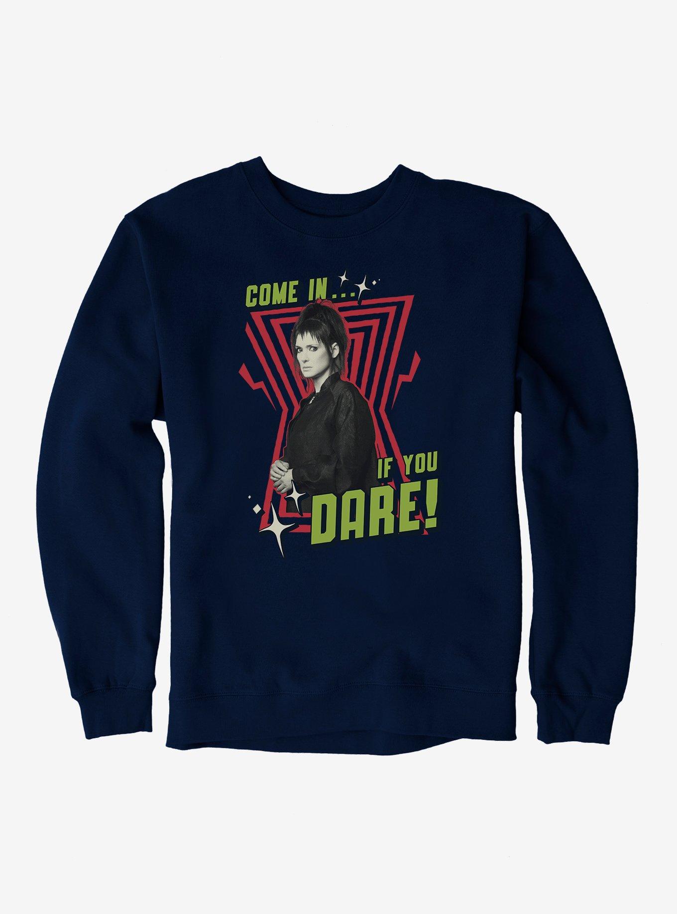 Beetlejuice Beetlejuice Come In If You Dare Lydia Deetz Sweatshirt