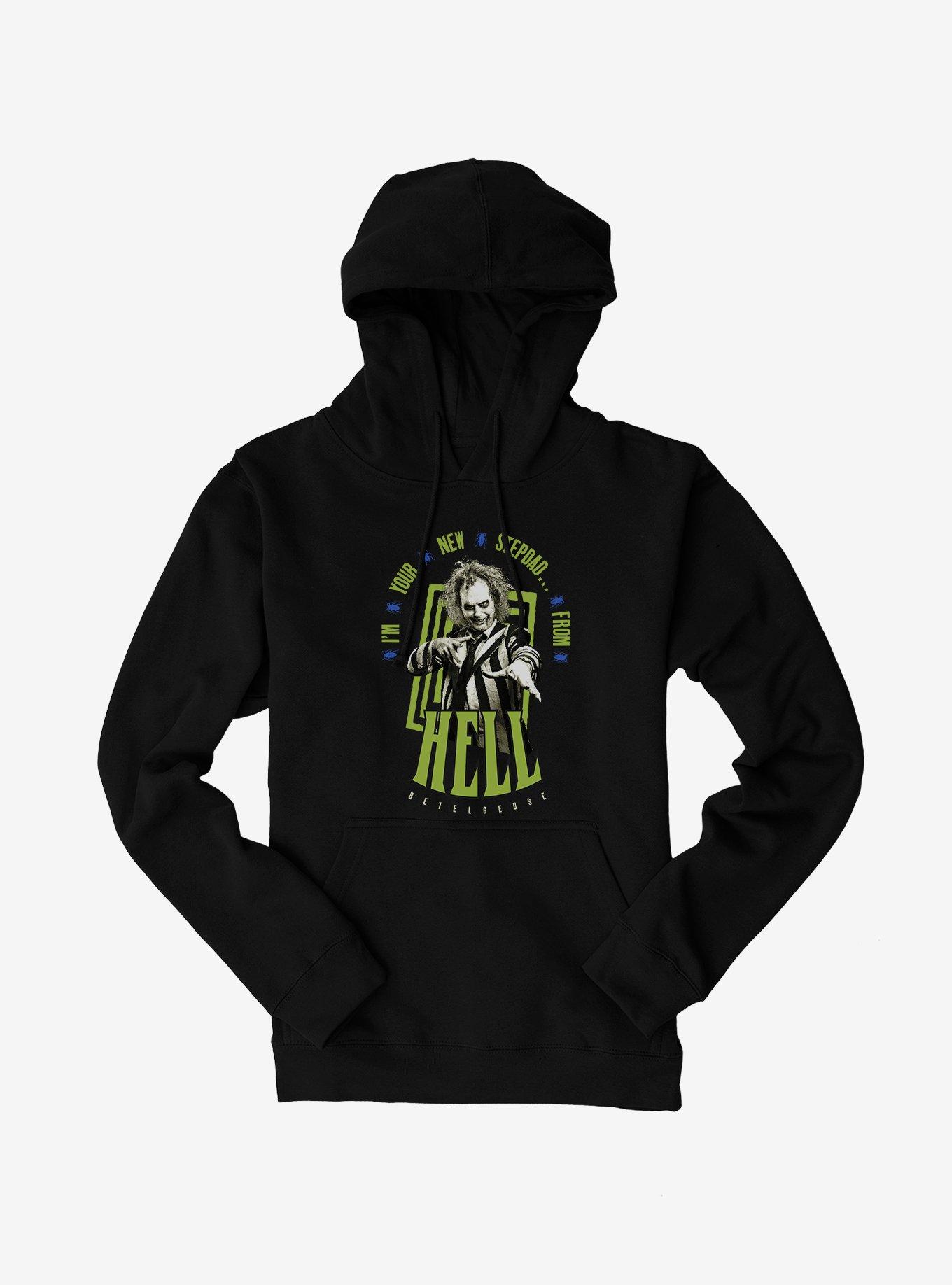 Beetlejuice Beetlejuice Stepdad From Hell Hoodie, , hi-res