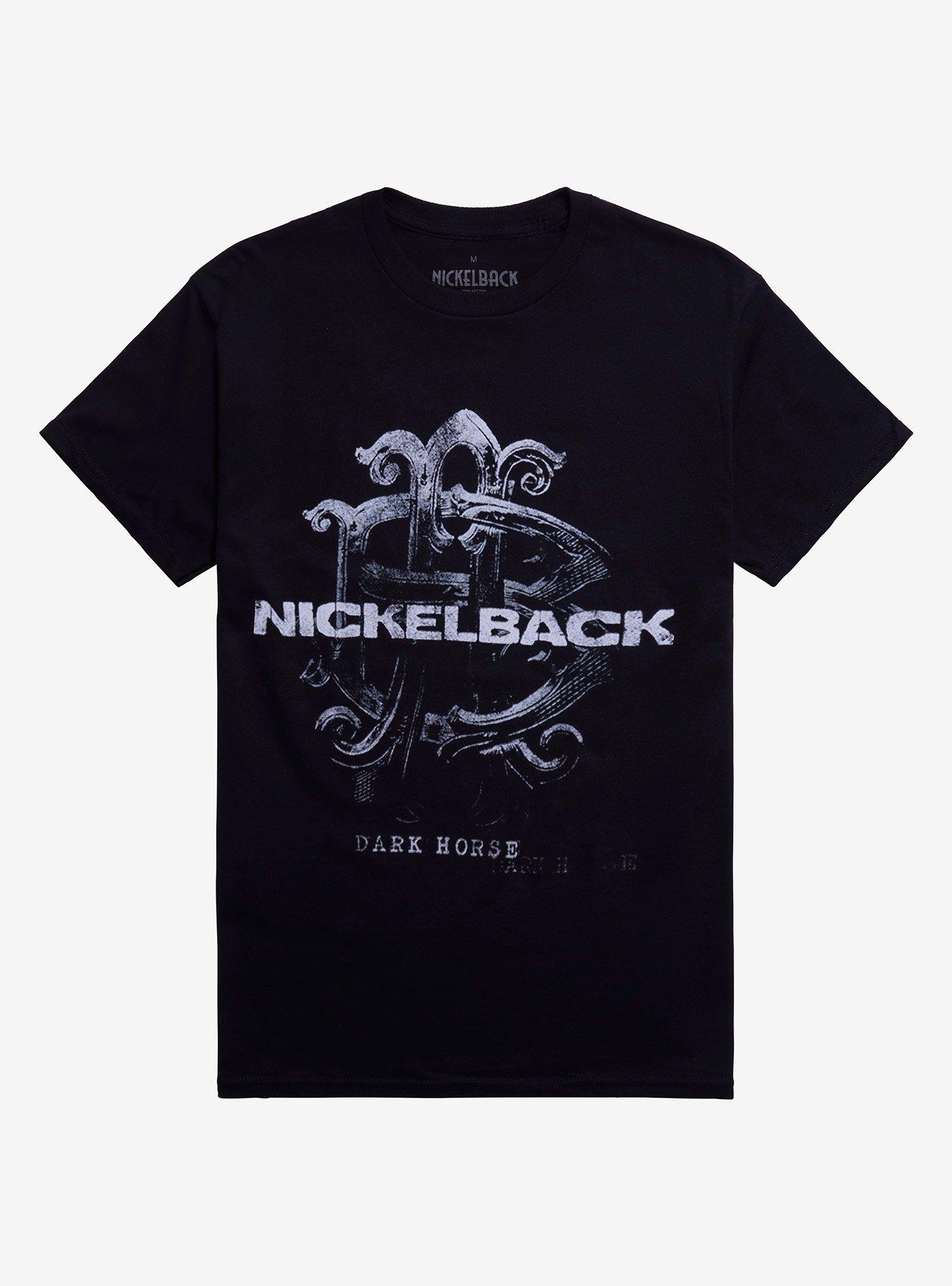 Nickelback Dark Horse T-Shirt, BLACK, hi-res