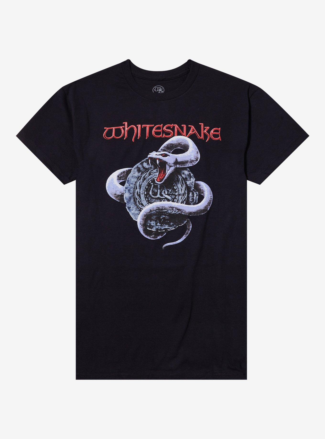 Whitesnake Snake Coin T-Shirt, , hi-res