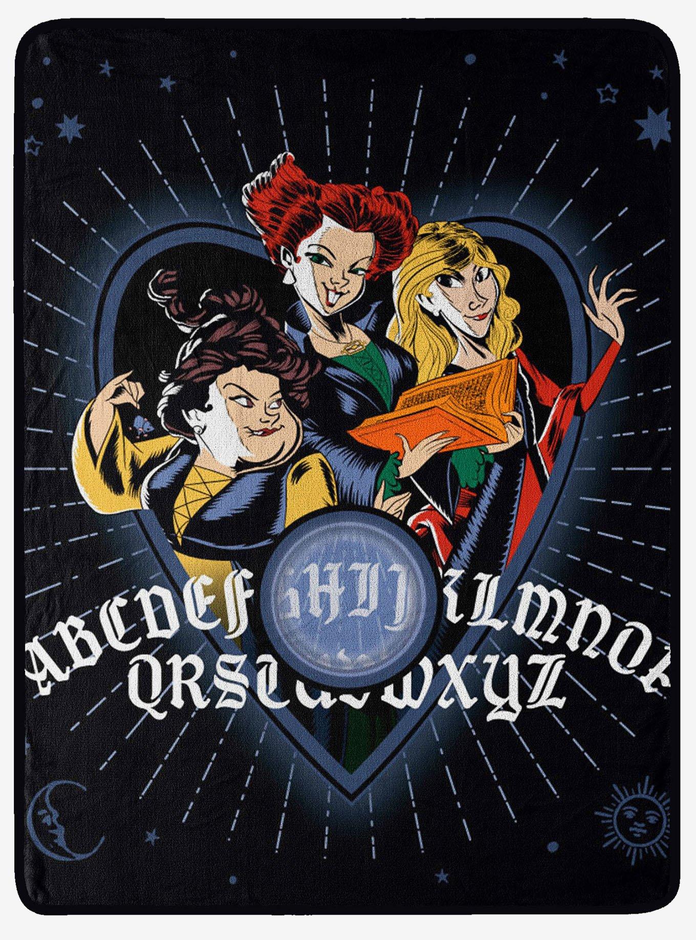 Disney Hocus Pocus I Heart Hocus Micro Raschel Throw, , hi-res