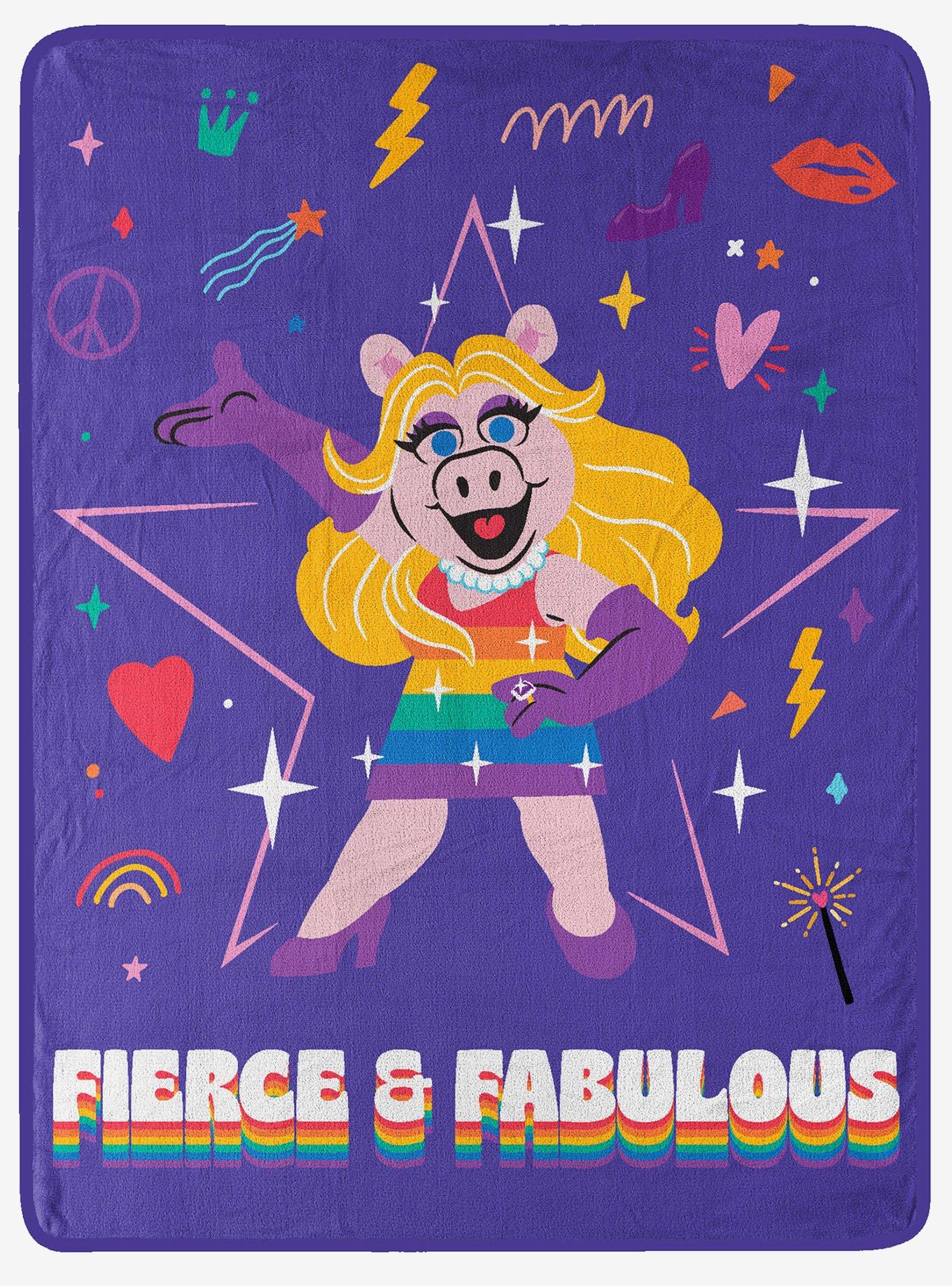 Muppets Fierce And Fab Micro Raschel Throw, , hi-res