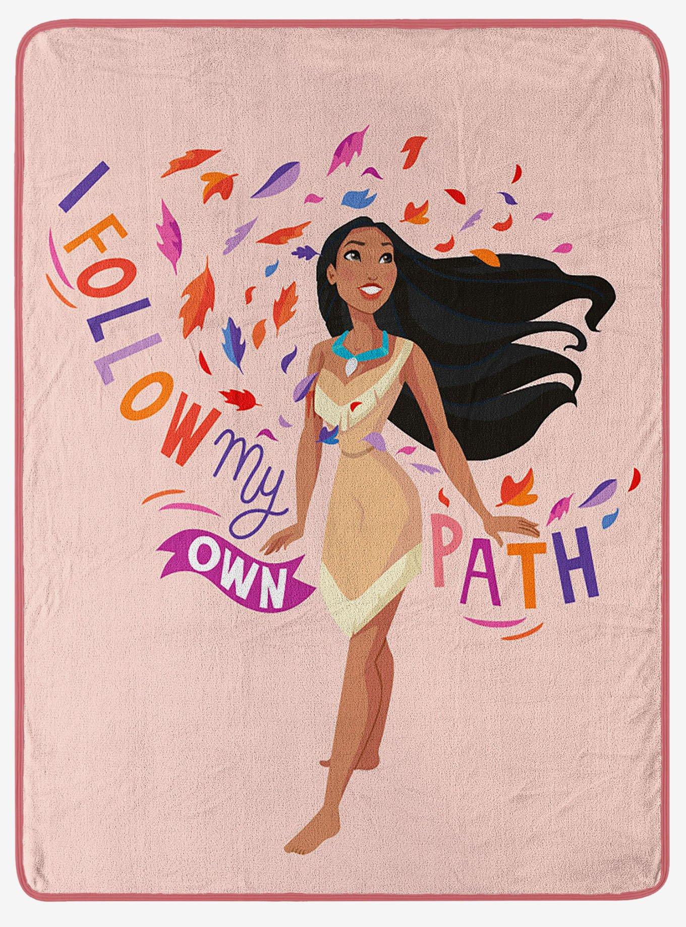 Disney Pocahontas Own Path Micro Raschel Throw, , hi-res