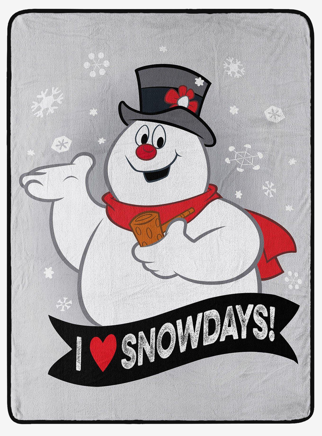 Frosty the Snowman Snowdays Micro Raschel Throw, , hi-res