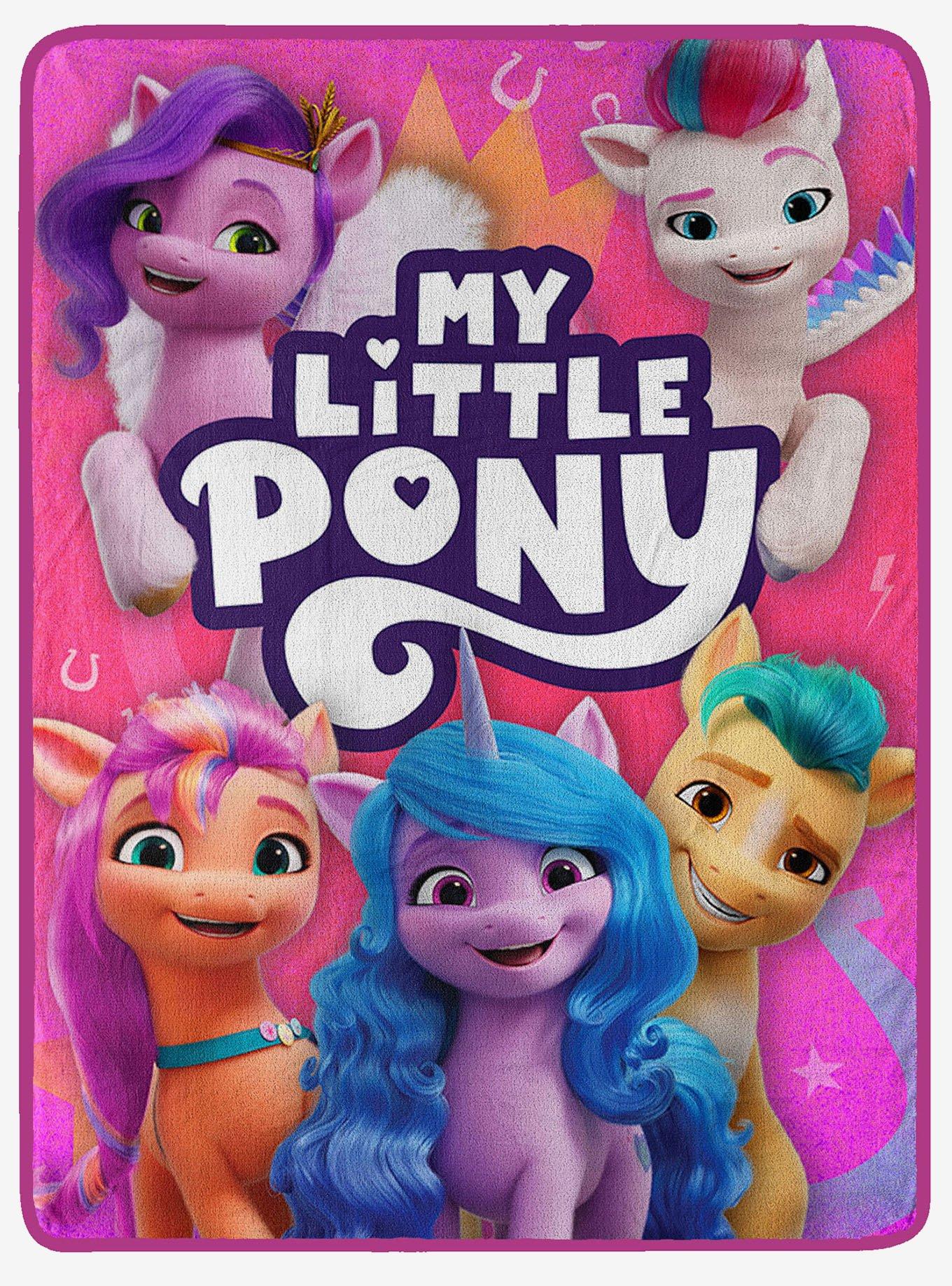 My Little Pony Poster Micro Raschel Throw, , hi-res