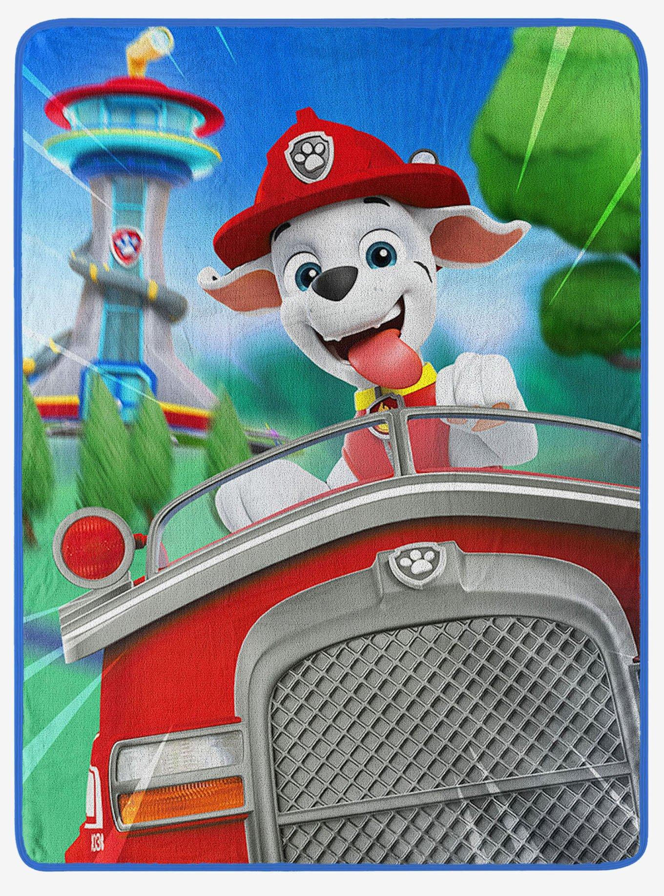 Paw Patrol On The Way Micro Raschel Throw, , hi-res