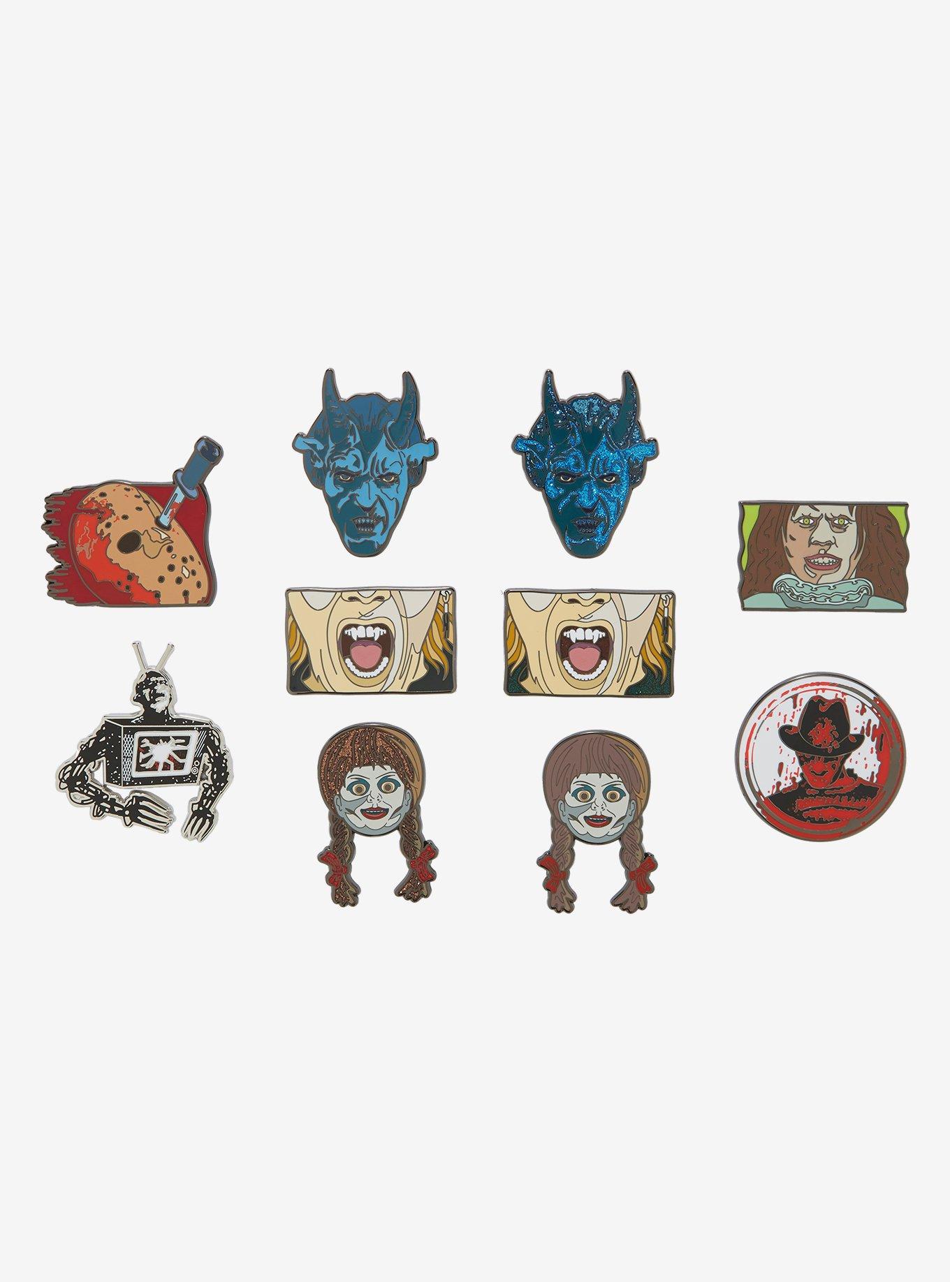 FiGPiN Horror Icons Blind Box Enamel Pin, , hi-res