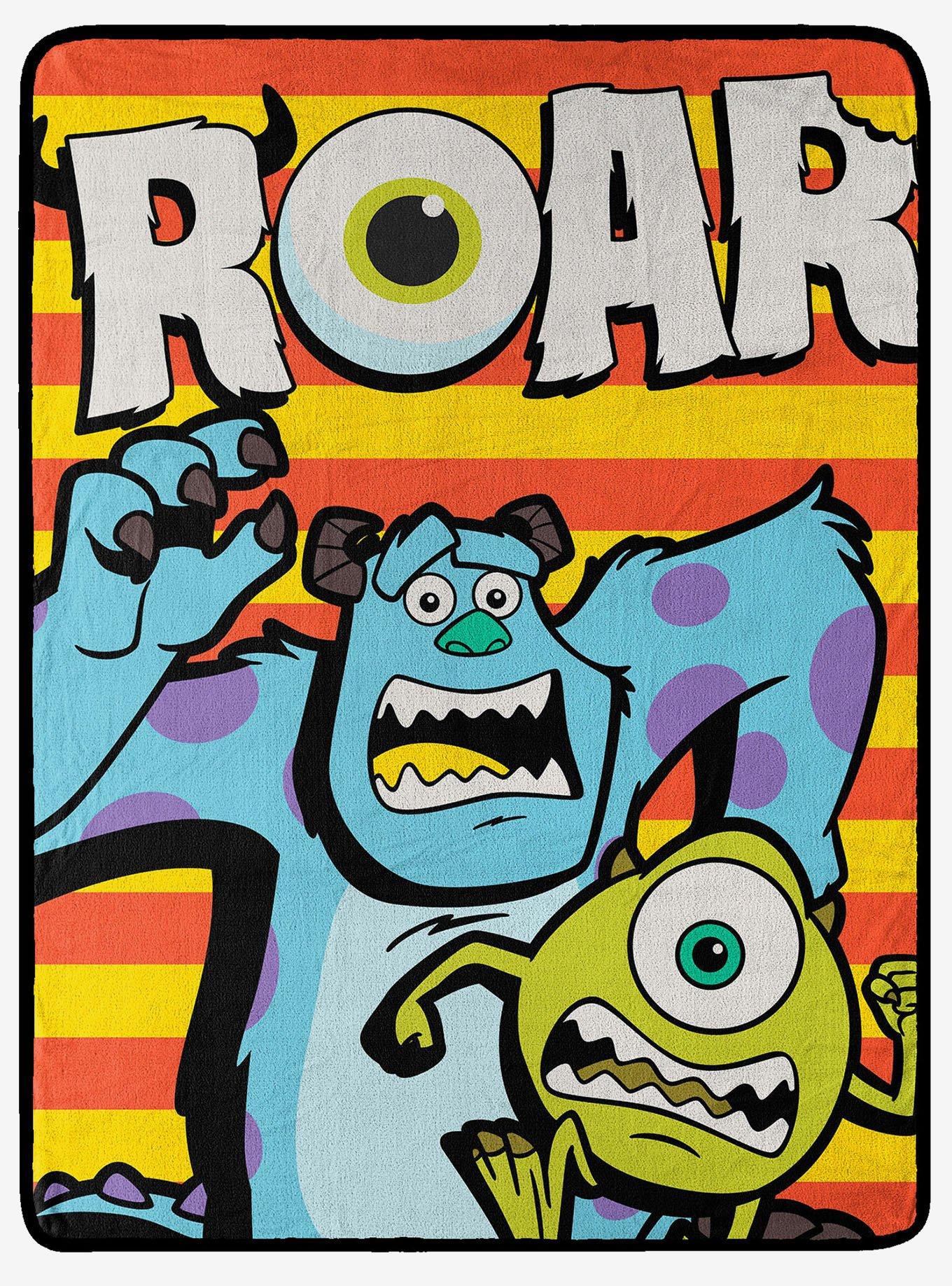 Disney Pixar Monsters Inc. Heading Out Micro Raschel Throw, , hi-res