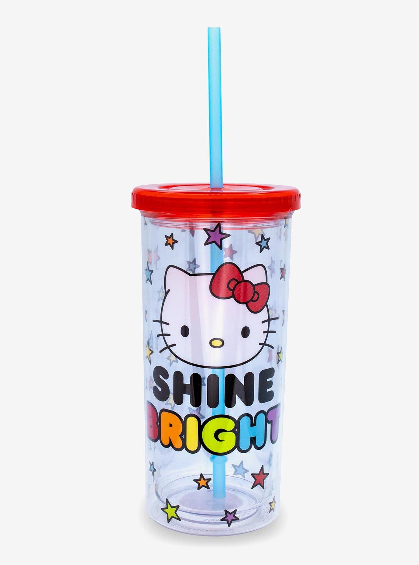 Hello Kitty Shine Bright Acrylic Travel Cup, , hi-res