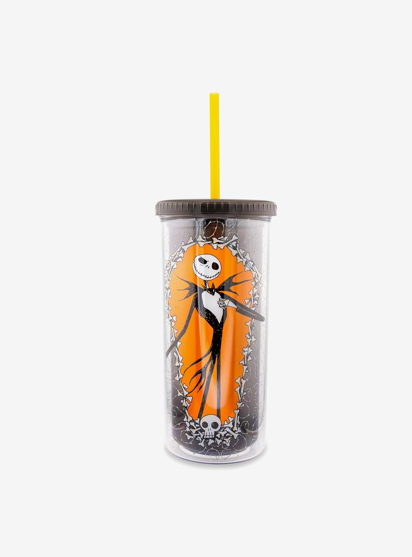 The Nightmare Before Christmas Jack Skellington Pumpkin King Acrylic Travel Cup, , hi-res