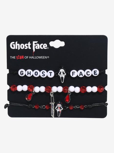 Ghost Face Mask & Knife Bracelet Set | Hot Topic