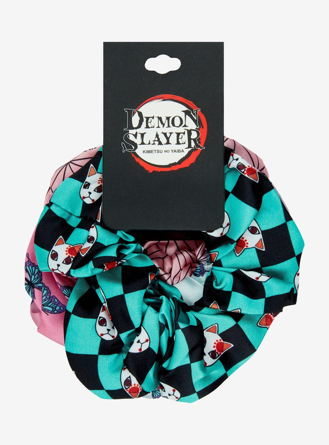 Demon Slayer: Kimetsu No Yaiba Character Scrunchie Set, , hi-res