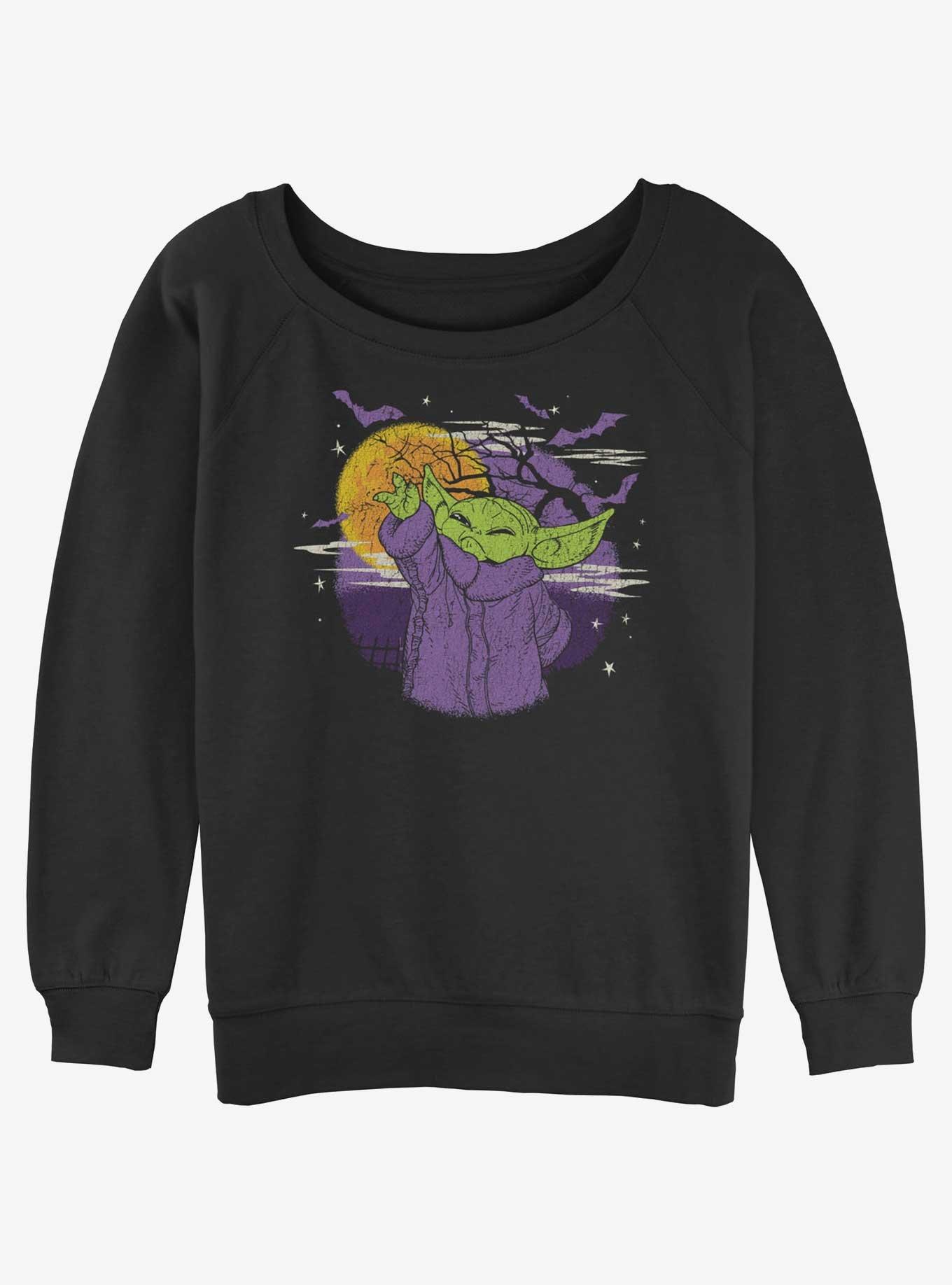 Star Wars The Mandalorian Bats Womens Slouchy Sweatshirt, , hi-res