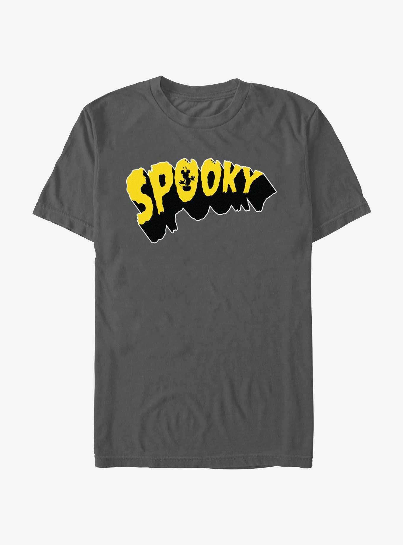 Disney Mickey Mouse Spooky Mickey Garment Dye T-Shirt, PEPPER, hi-res