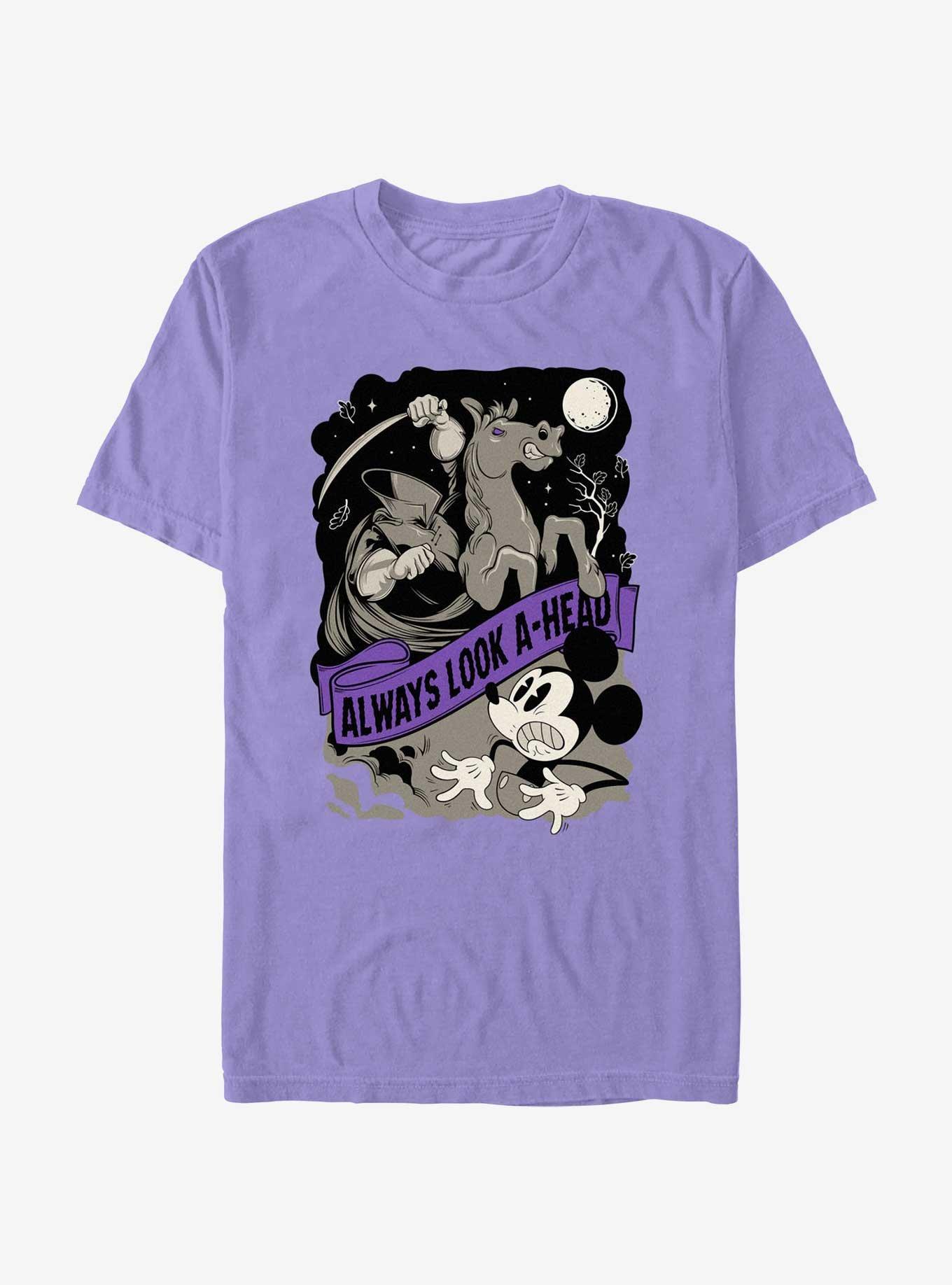 Disney Mickey Mouse Headless Garment Dye T-Shirt, VIOLET, hi-res