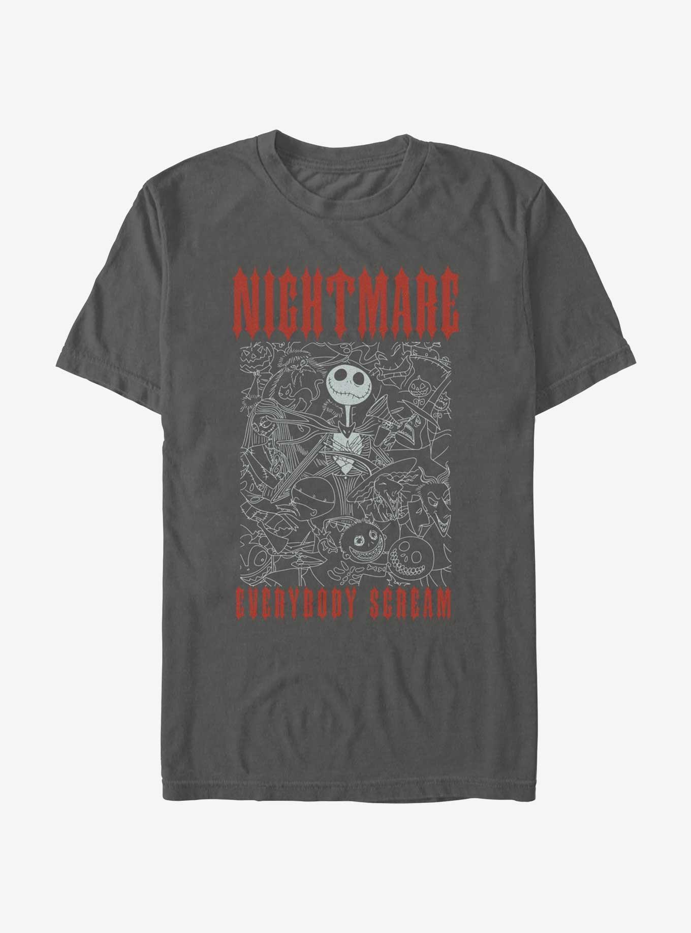 Disney The Nightmare Before Christmas Scream Tour Garment Dye T-Shirt, , hi-res