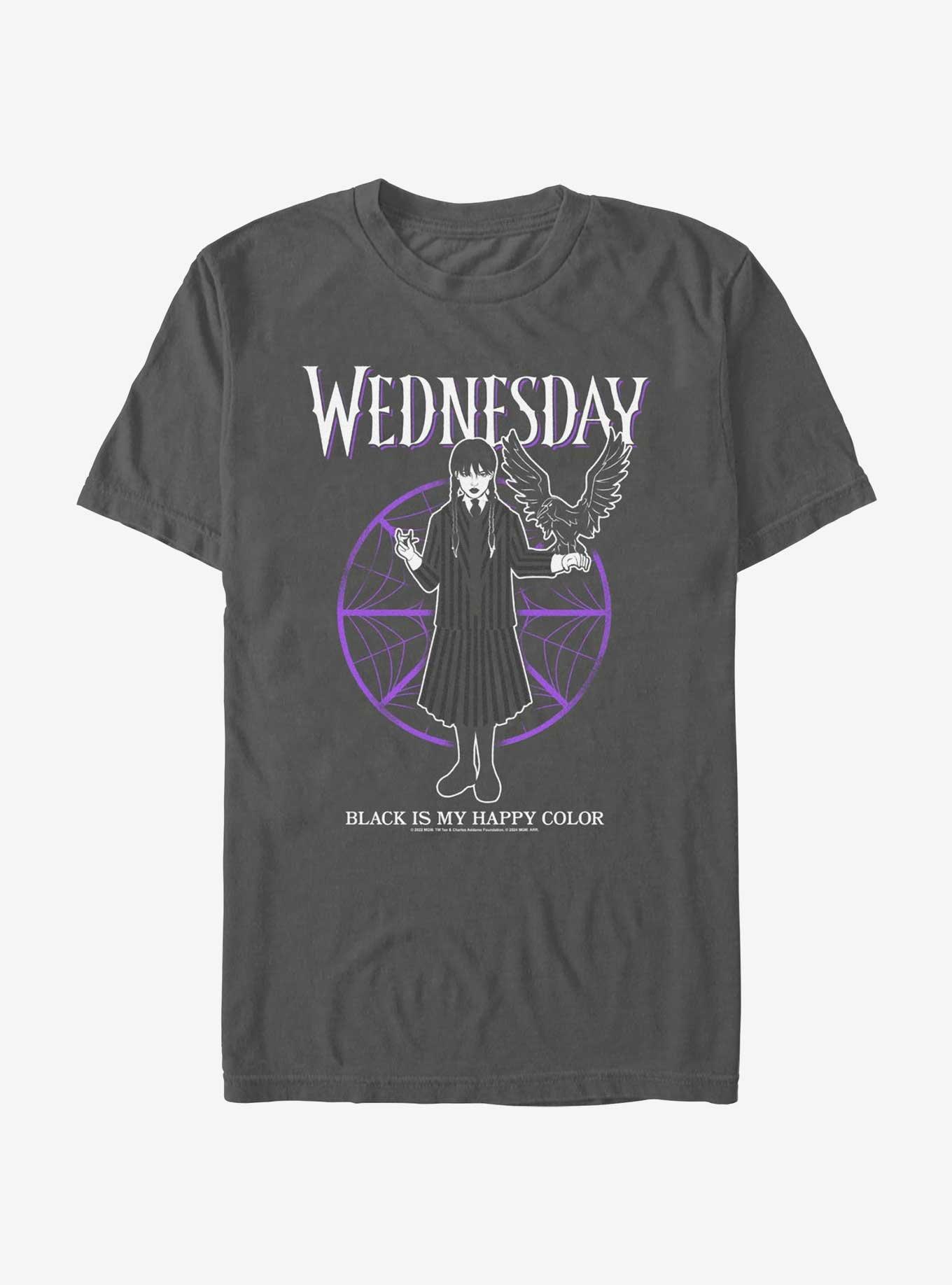 Wednesday Web Ring Garment Dye T-Shirt, , hi-res