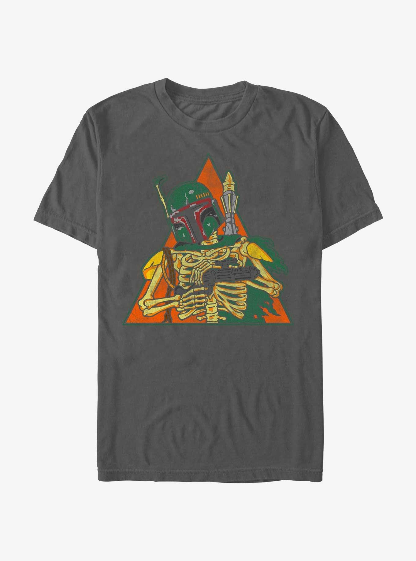 Star Wars Skeleton Boba Garment Dye T-Shirt, , hi-res