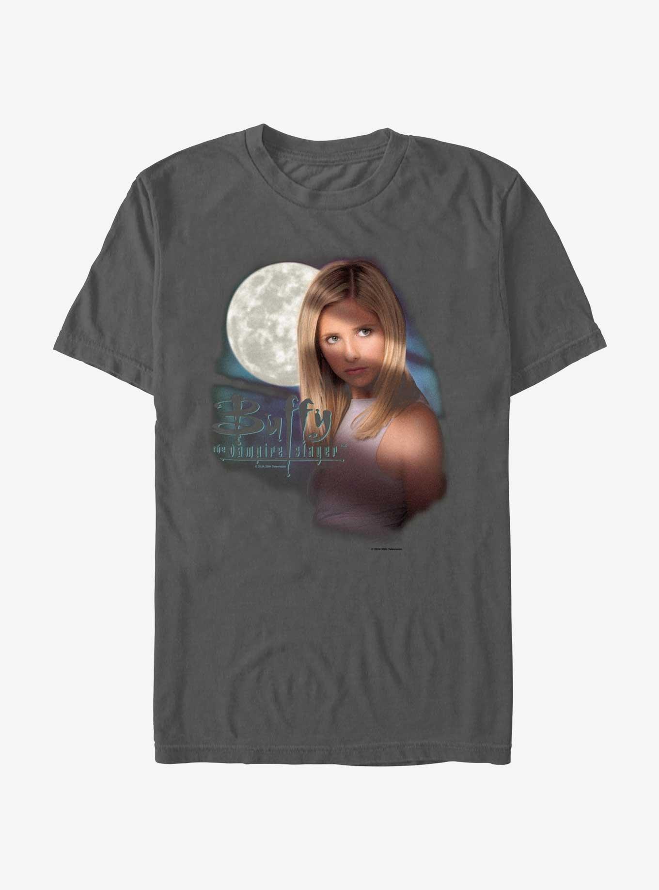 Buffy The Vampire Slayer Night Garment Dye T-Shirt, PEPPER, hi-res
