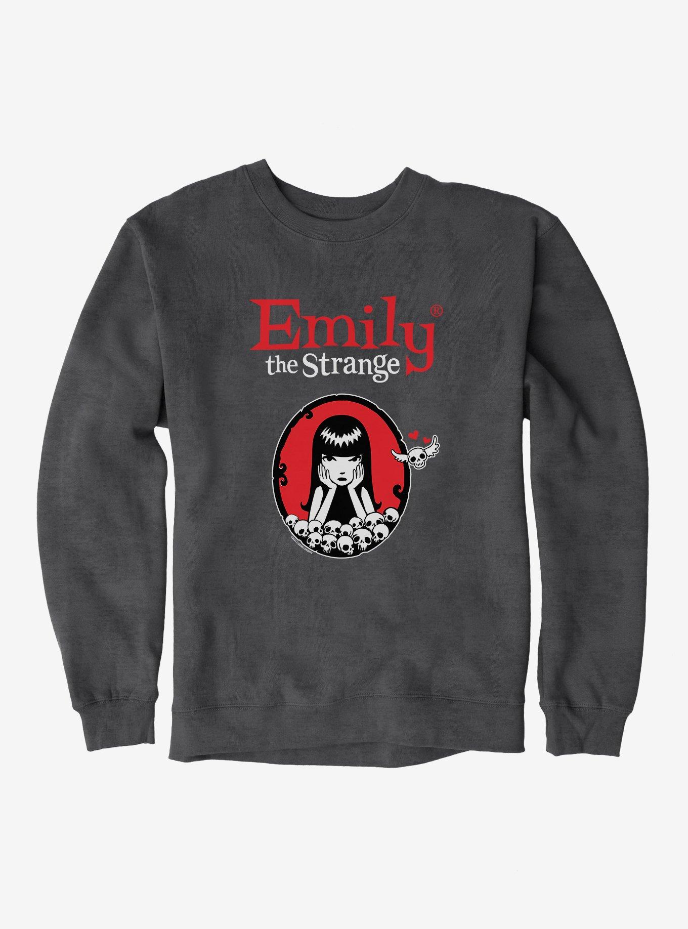 Emily The Strange Portrait Sweatshirt, , hi-res