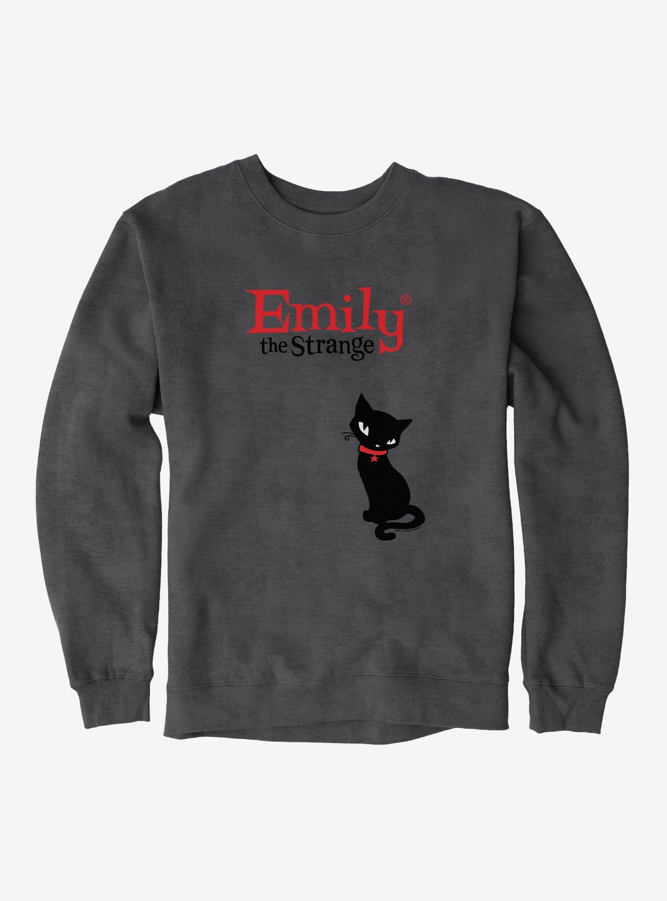 Emily The Strange Neechee Lookin Cute Sweatshirt, , hi-res