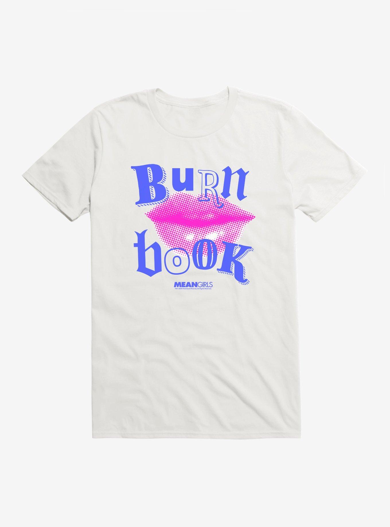 Mean Girls Burn Book Lips T-Shirt, , hi-res