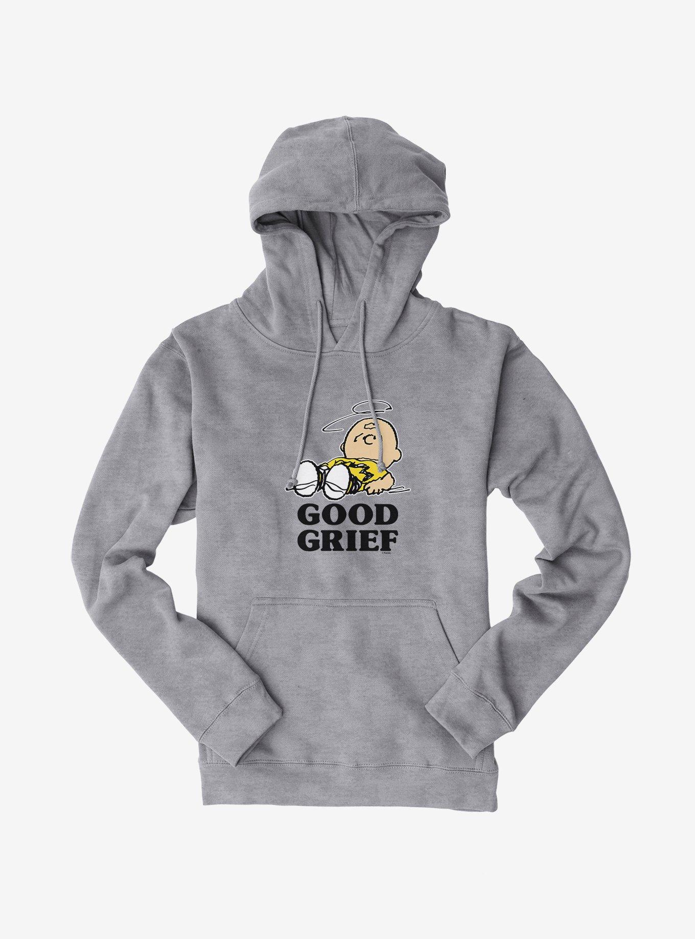 Peanuts Charlie Brown Good Grief Hoodie, , hi-res