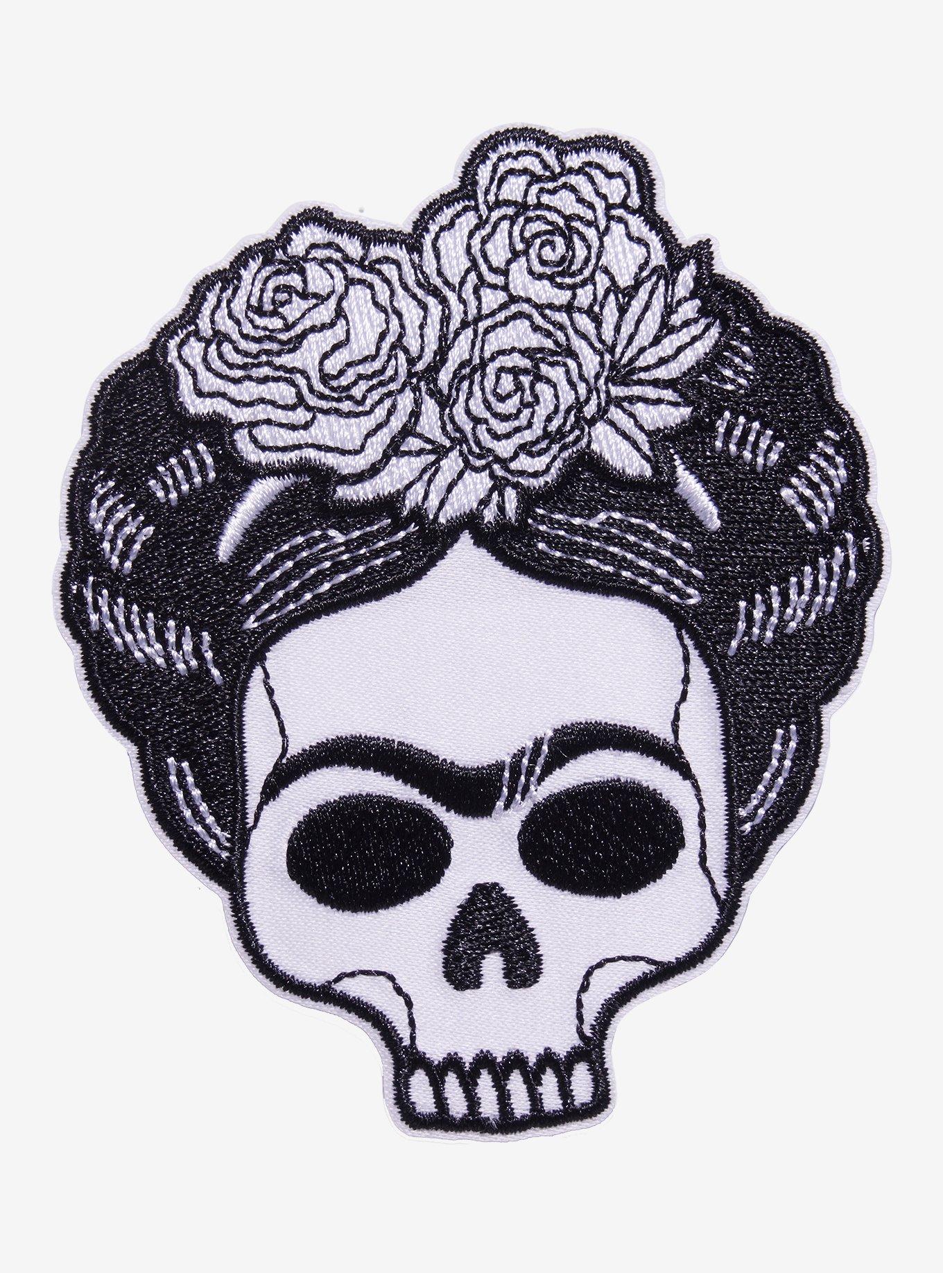 Frida Skull Patch, , hi-res