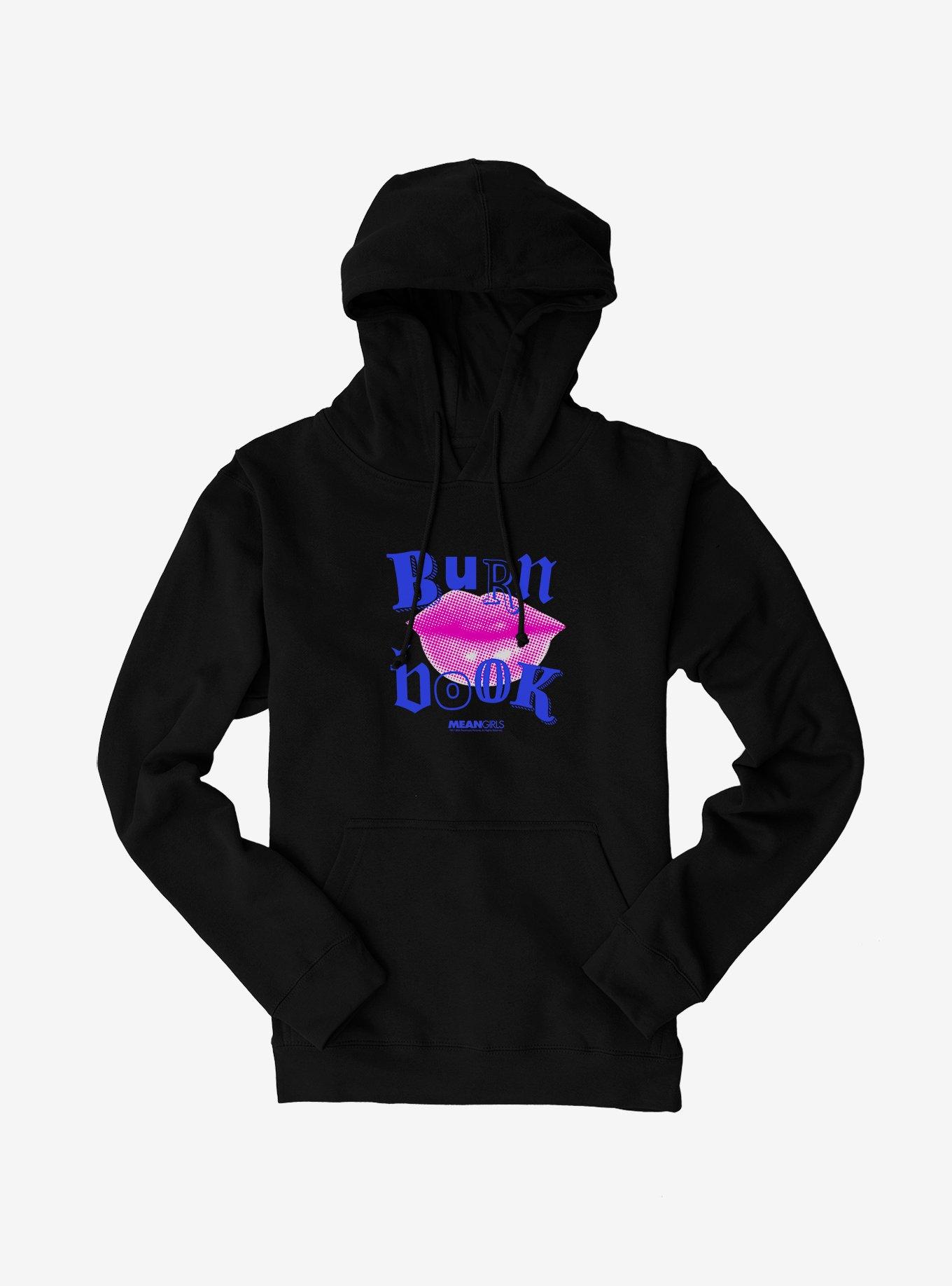 Mean Girls Burn Book Lips Hoodie, , hi-res