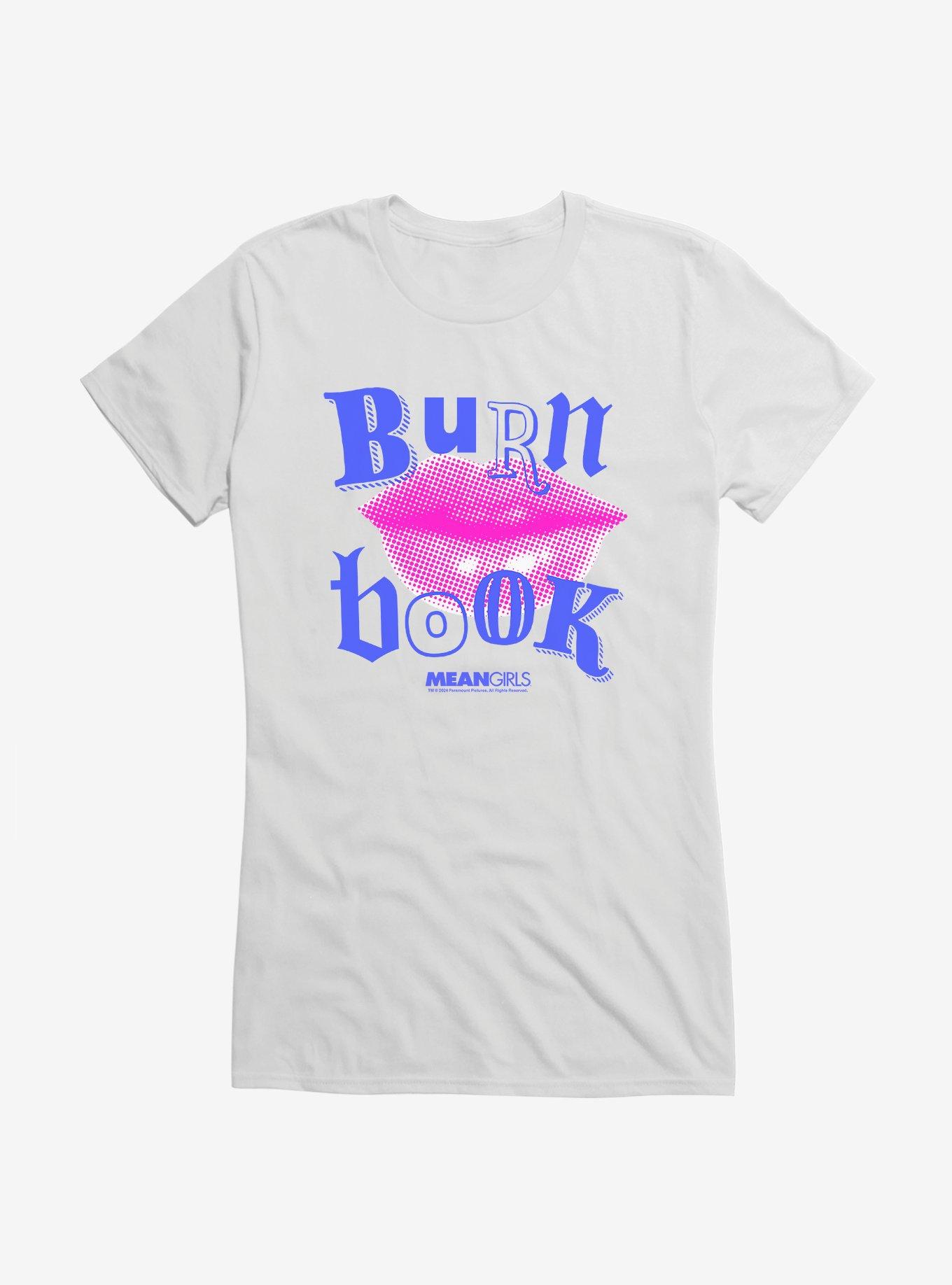 Mean Girls Burn Book Lips Girls T-Shirt, , hi-res