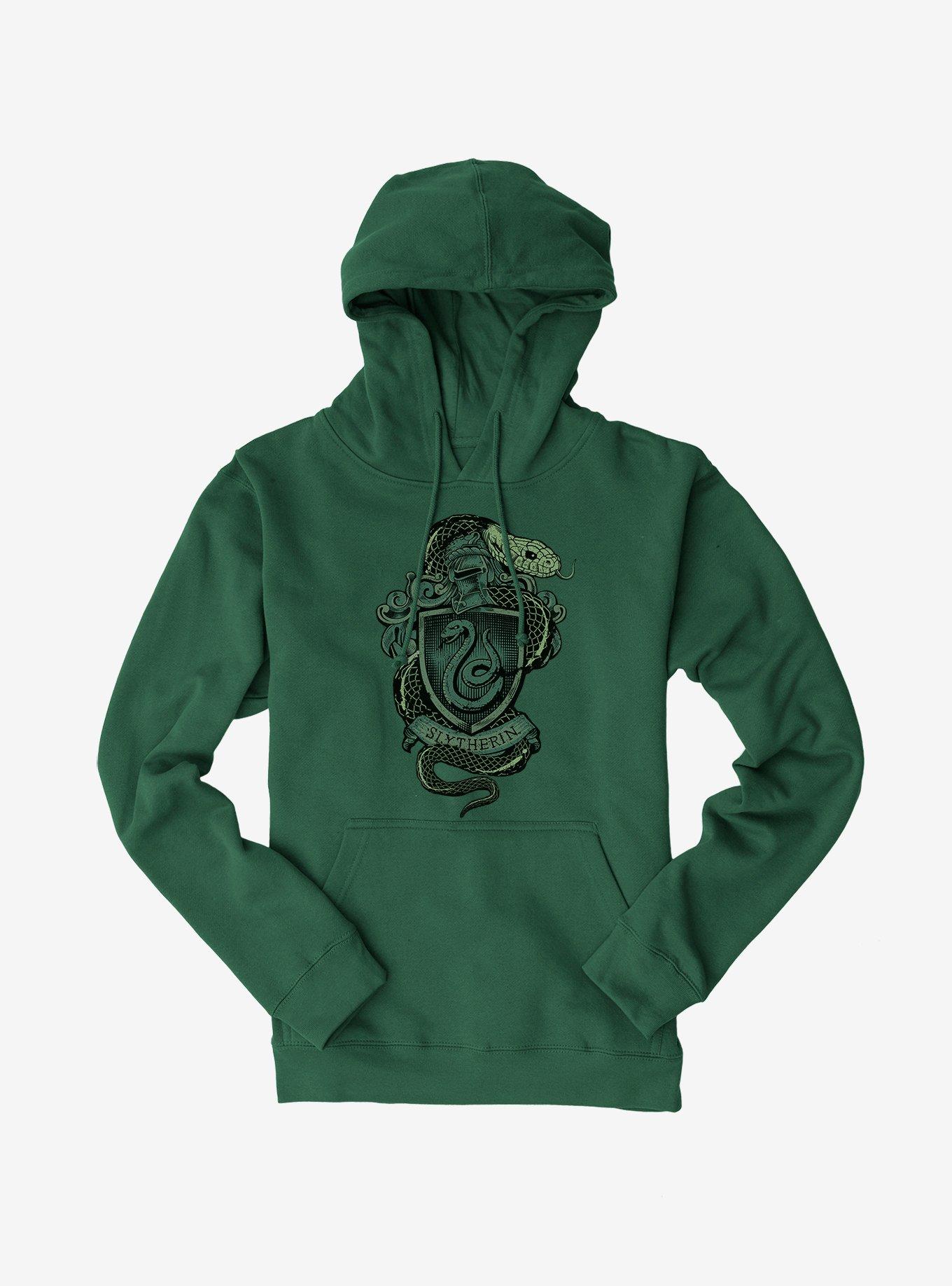 Harry Potter Slytherin Logo Hoodie, , hi-res