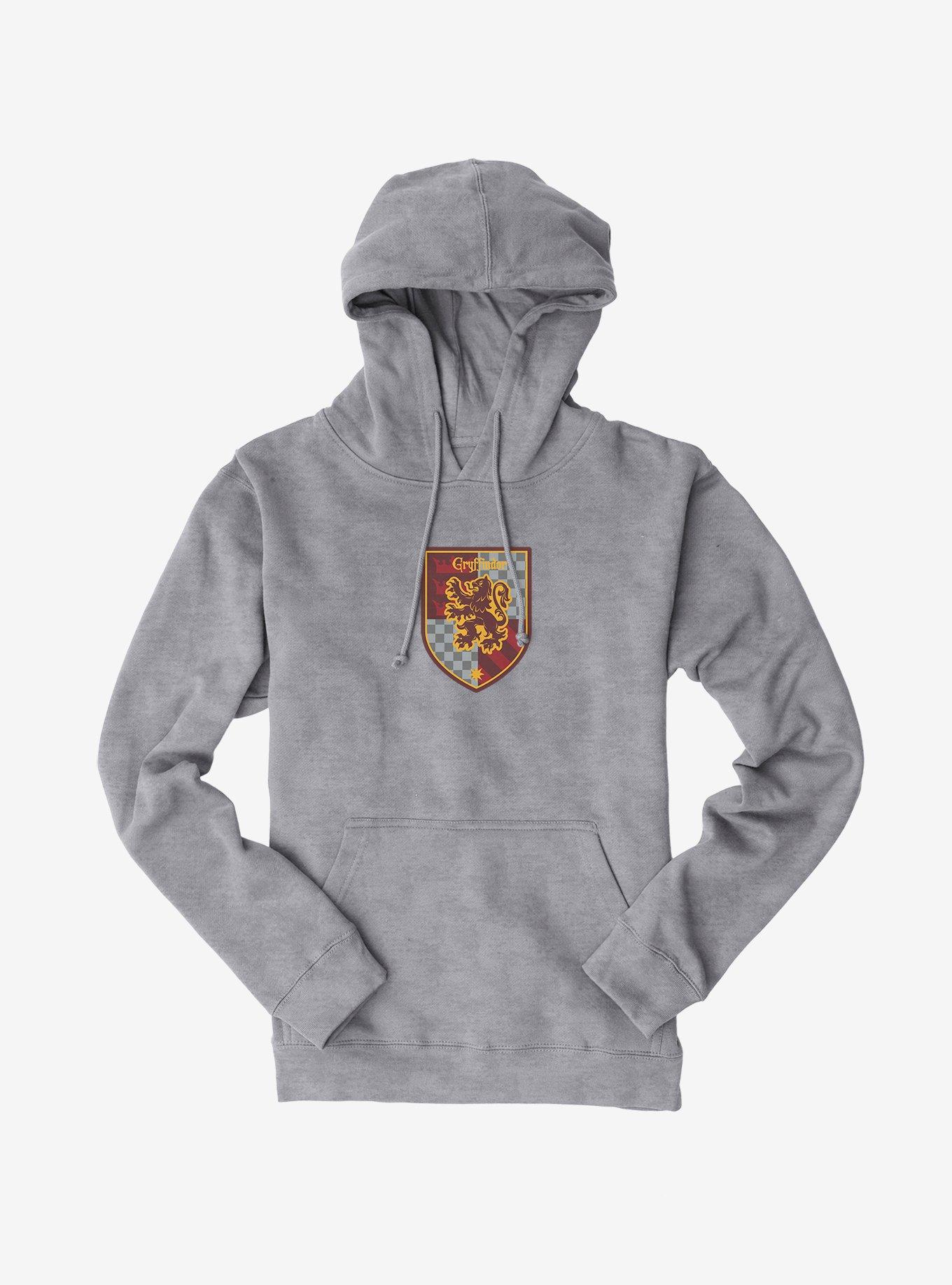 Harry Potter Gryffindor Checkered Shield Hoodie, , hi-res