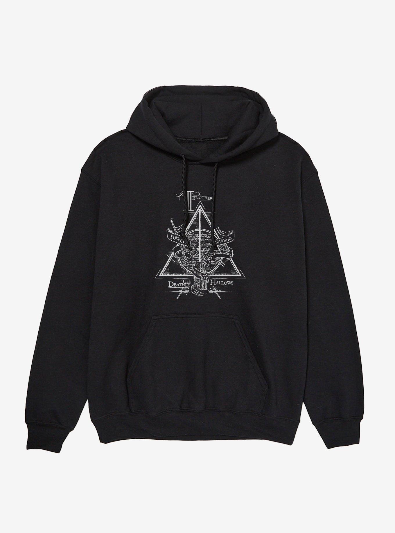 Harry Potter Deathly Hallows Three Brothers Hoodie