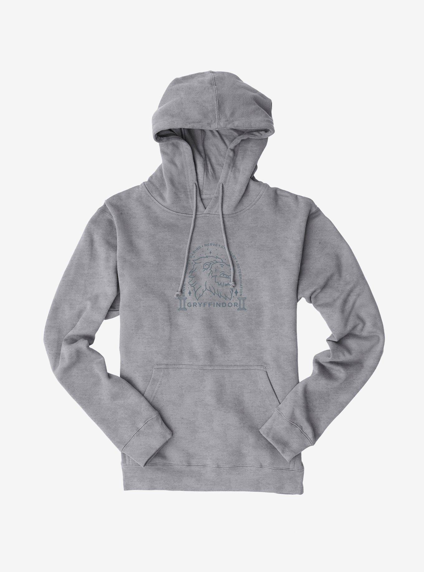 Harry Potter Gryffindor House Saying Hoodie, SPORT GRAY, hi-res