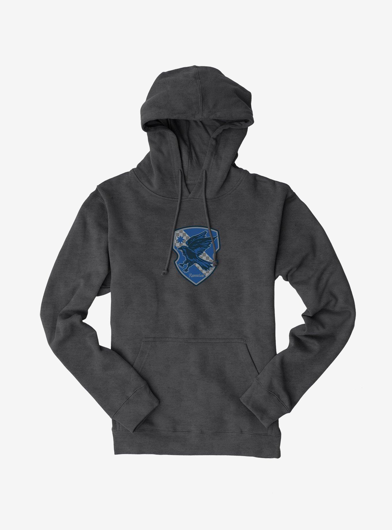 Harry Potter Ravenclaw Checkered Shield Hoodie, , hi-res