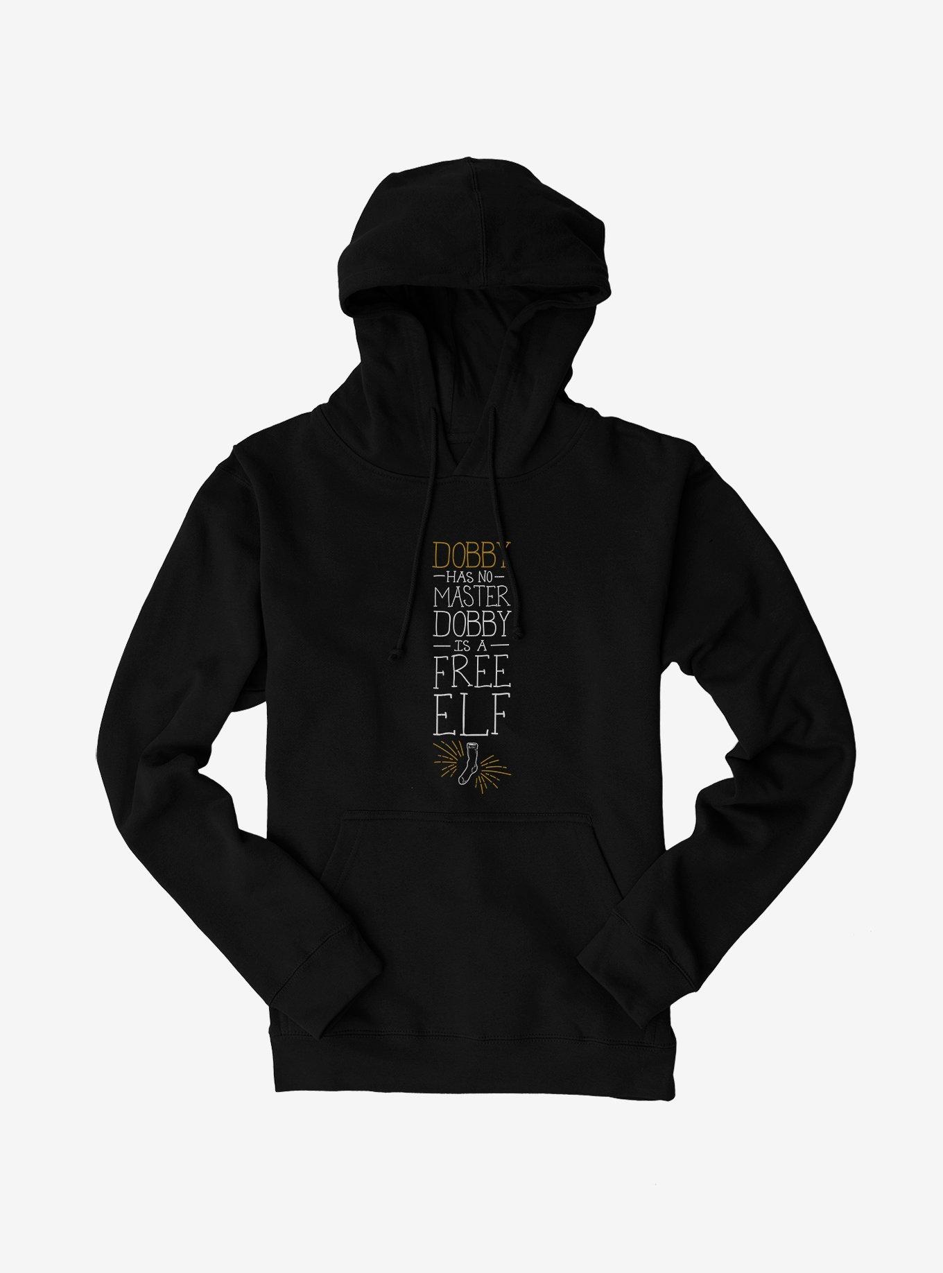 Harry Potter Dobby Has No Master Hoodie, BLACK, hi-res