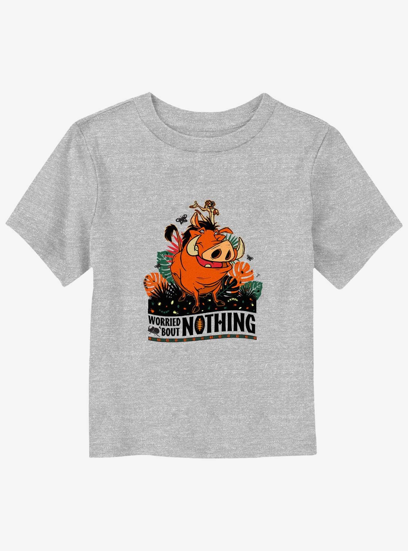 Disney The Lion King Worried Bout Nothing Portrait Toddler T-Shirt, , hi-res