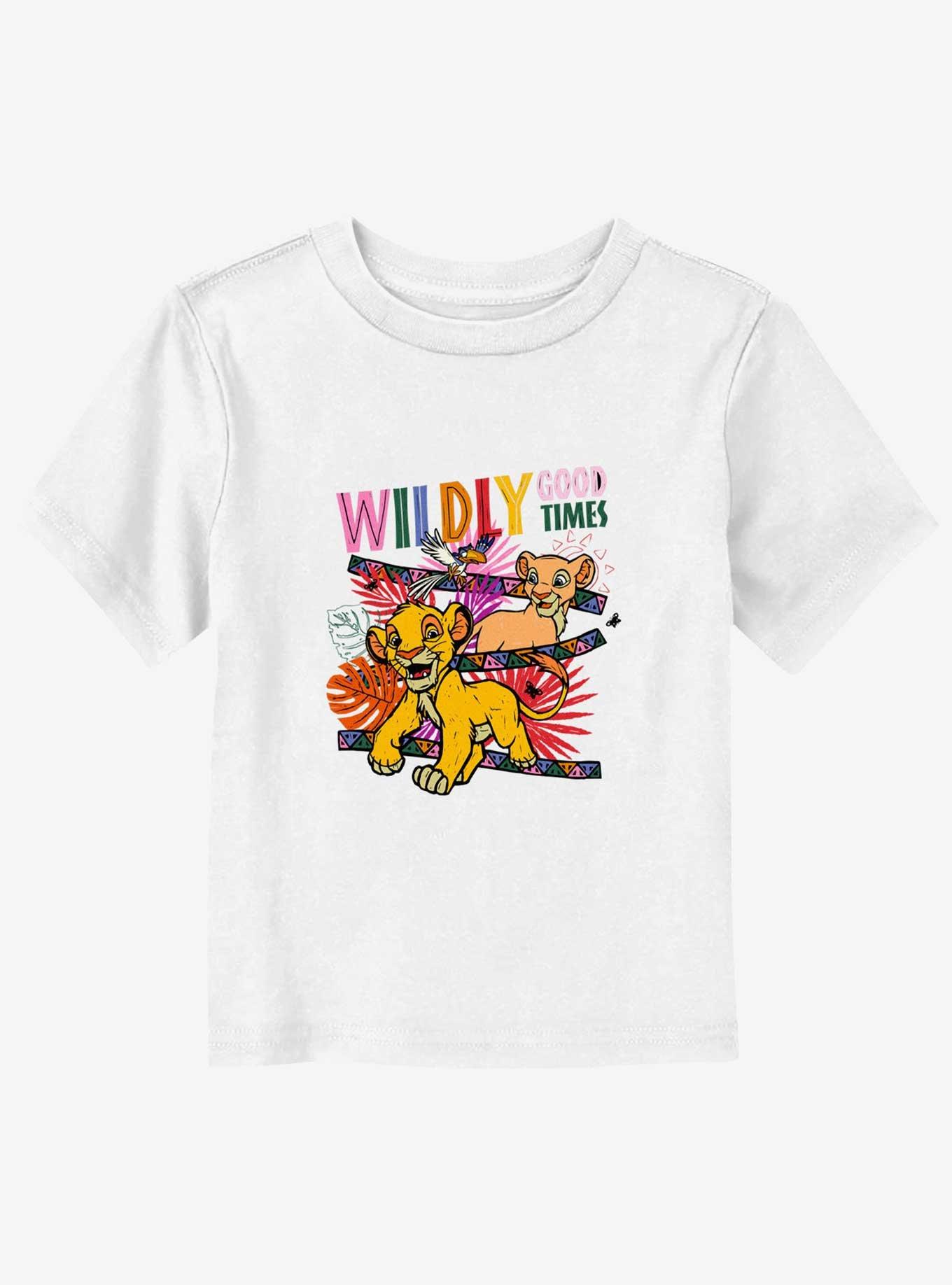 Disney The Lion King Wildly Good Times Toddler T-Shirt, WHITE, hi-res