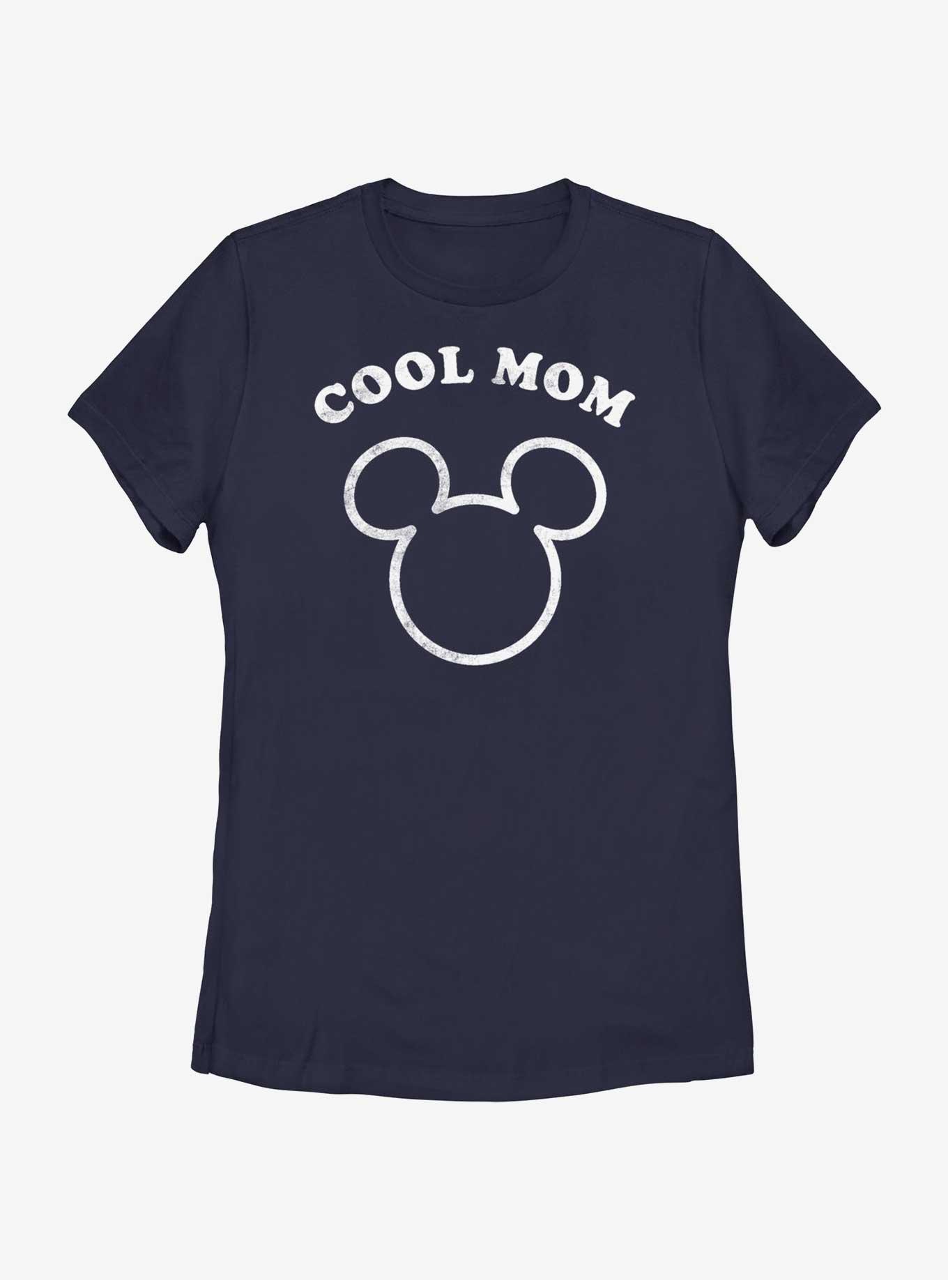 Disney Mickey Mouse Cool Mom Mickey Outline Womens T-Shirt, , hi-res