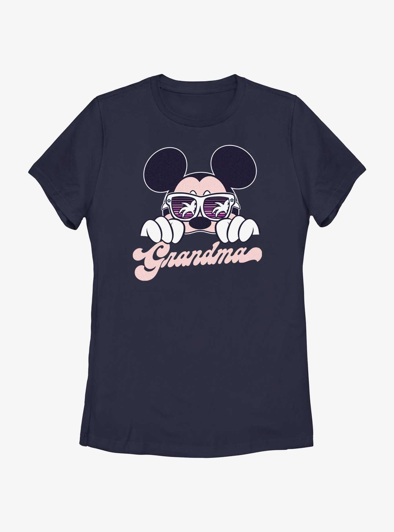 Disney Mickey Mouse Cool Grandma Mickey Vacay Womens T-Shirt, NAVY, hi-res