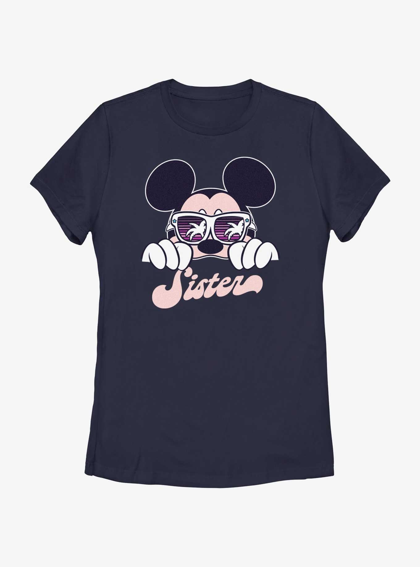 Disney Mickey Mouse Cool Sister Mickey Vacay Womens T-Shirt, NAVY, hi-res