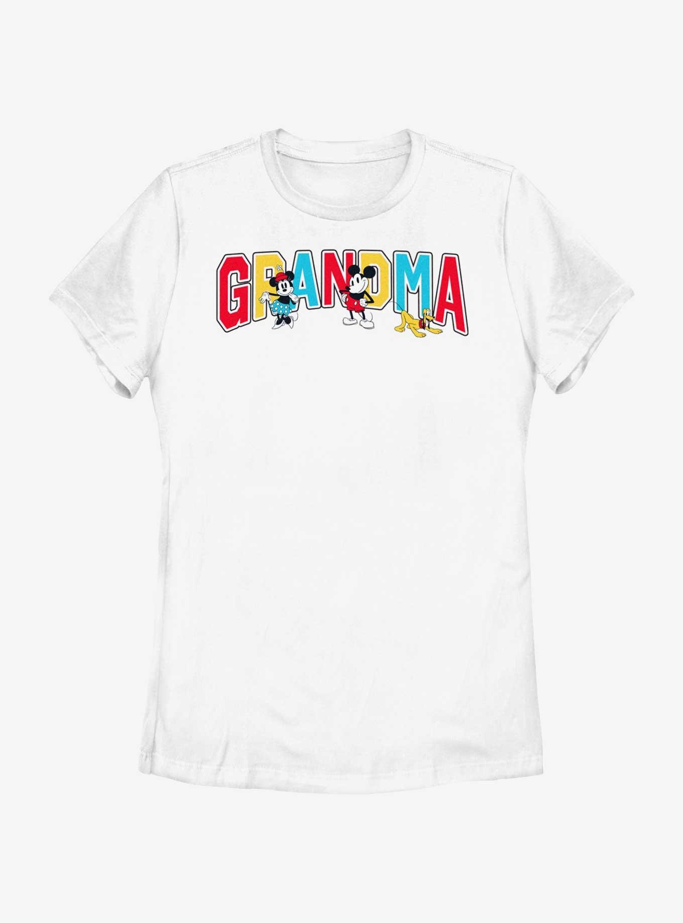 Disney Mickey Mouse Grandma Collegiate Womens T-Shirt, , hi-res