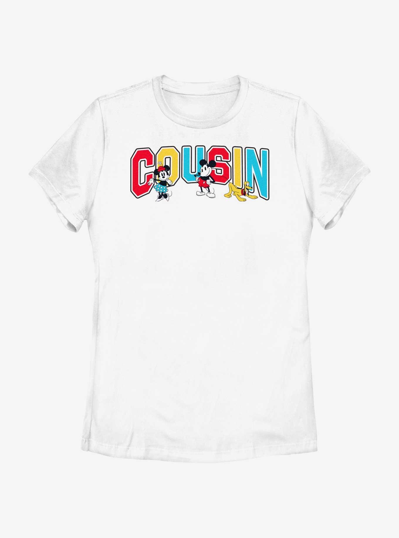 Disney Mickey Mouse Cousin Collegiate Womens T-Shirt, , hi-res