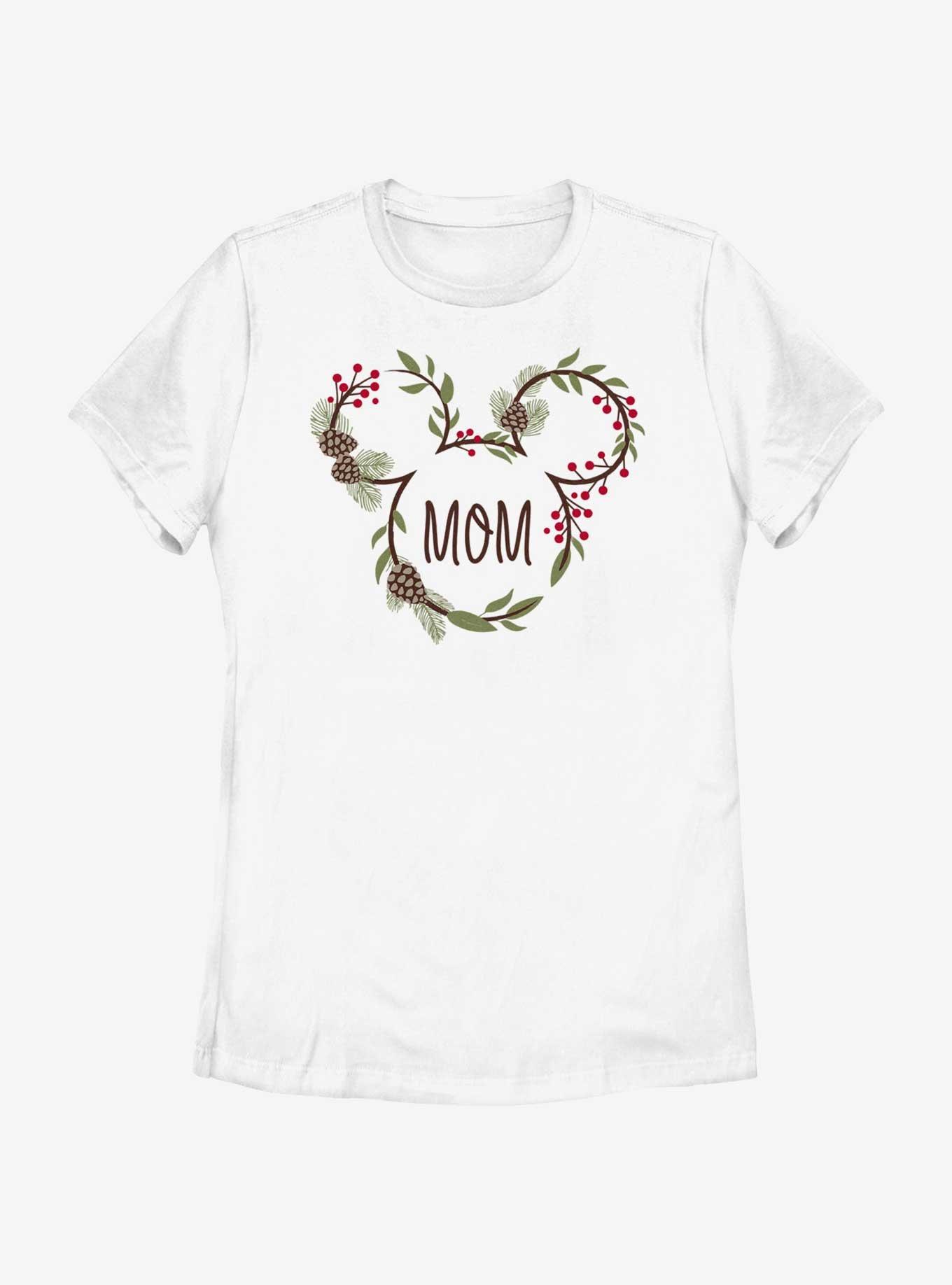 Disney Mickey Mouse Mom Holiday Ears Womens T-Shirt, , hi-res