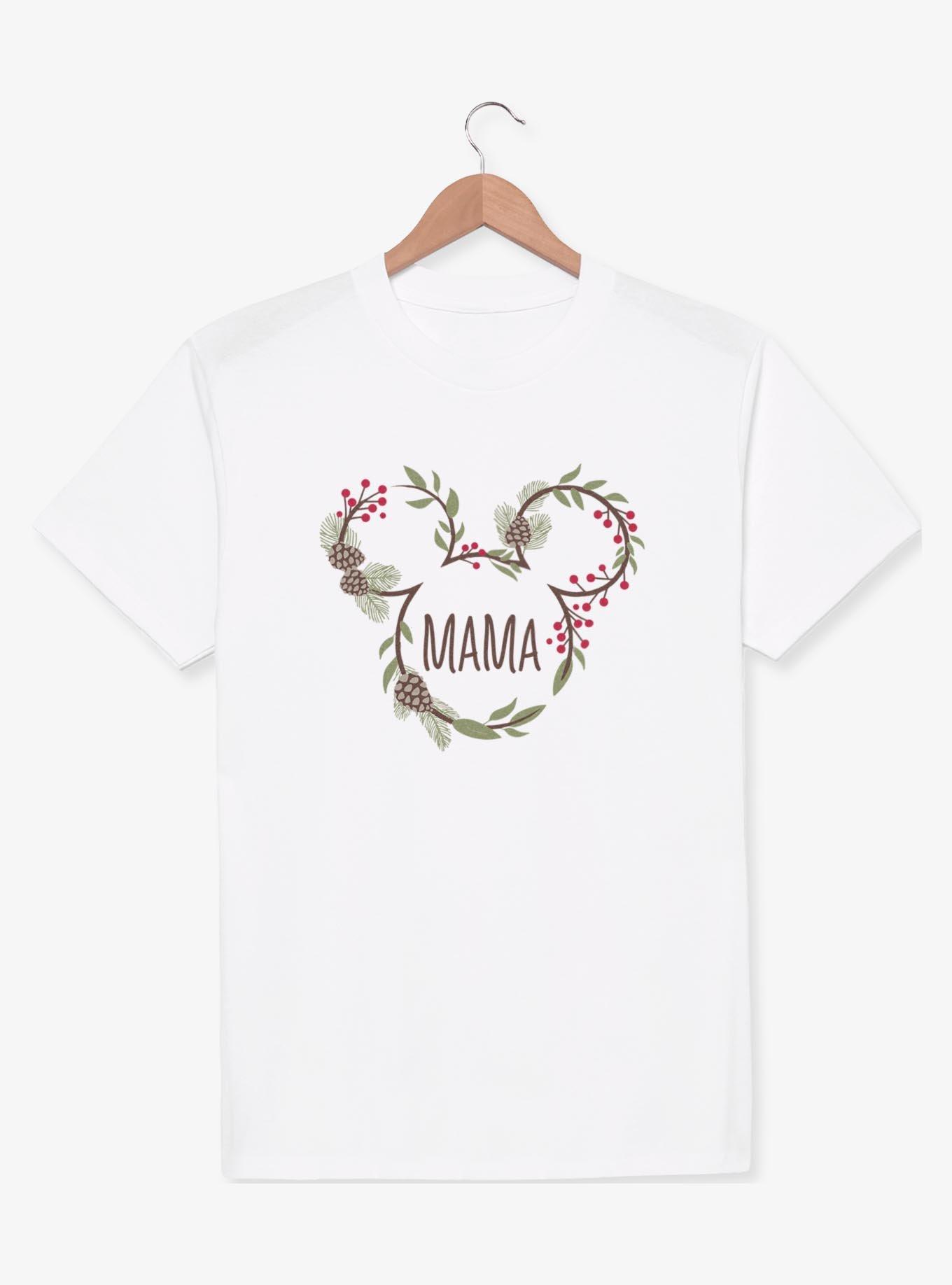 Disney Mickey Mouse Mama Holiday Ears T-Shirt