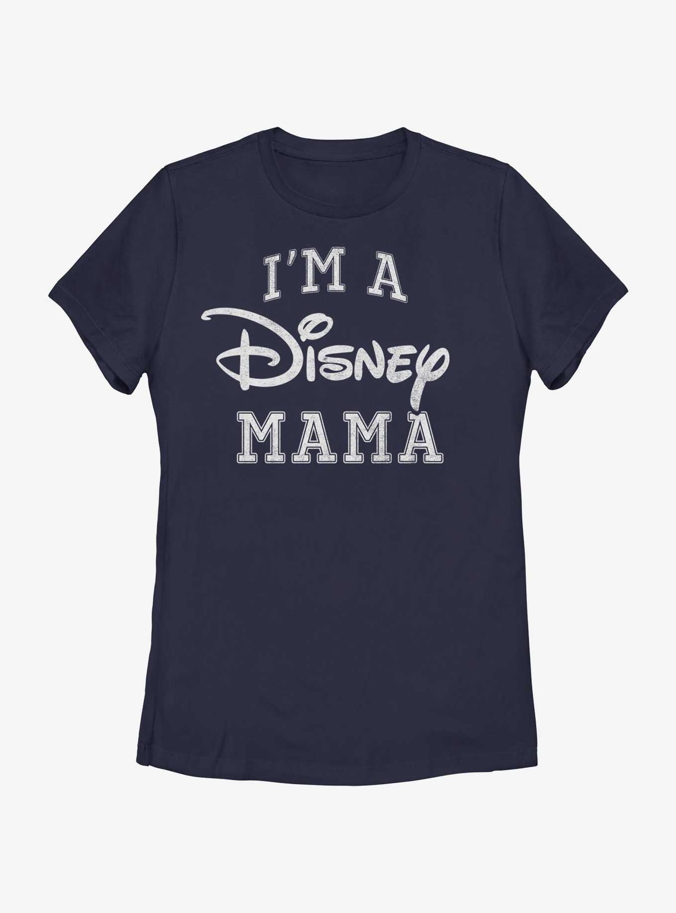 Disney - airinmama Disney Im A Disney Mama Womens T-Shirt - BLUE | BoxLunch